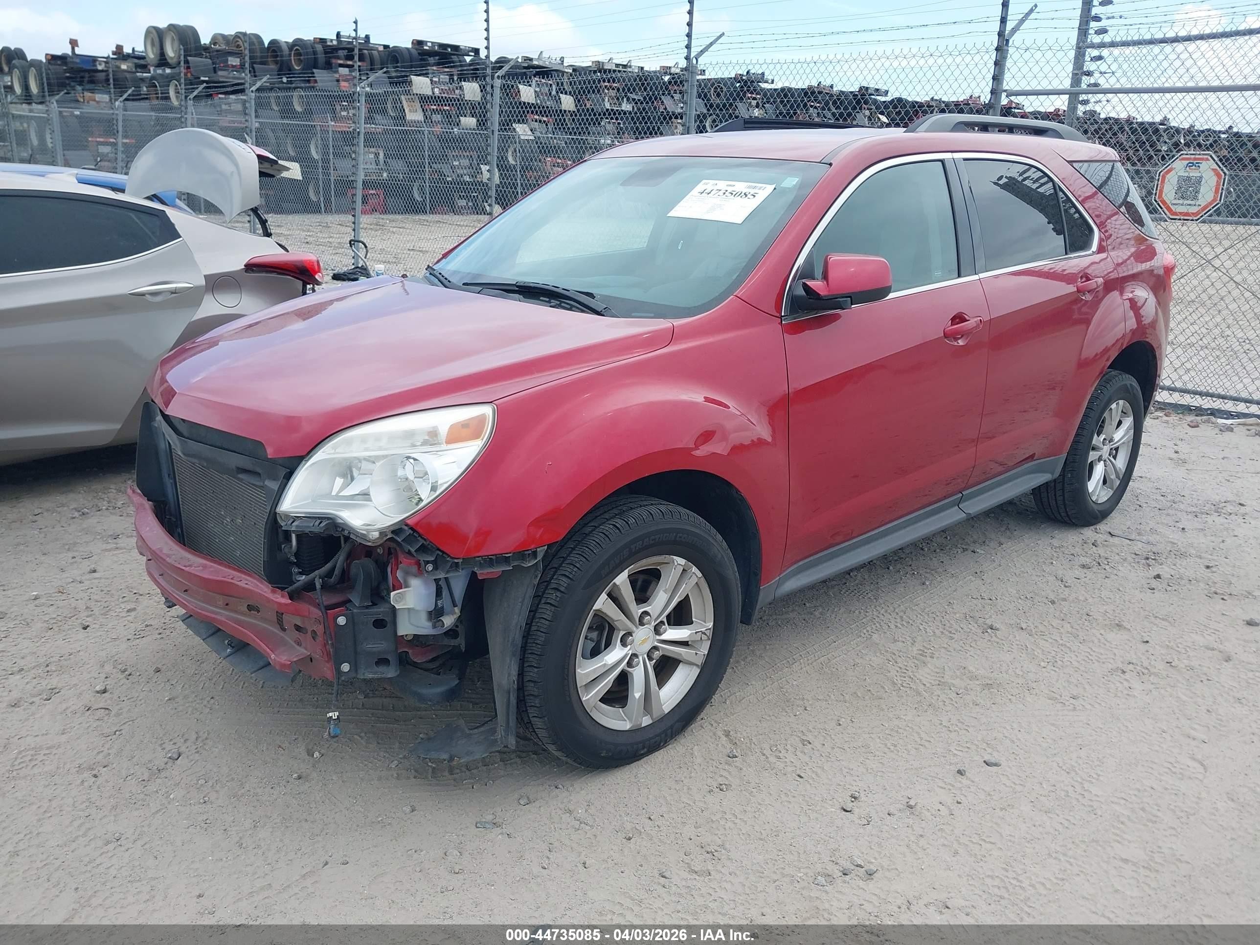 2015 Chevrolet Equinox 2lt Красный vin: 2GNFLCE3XF6405232