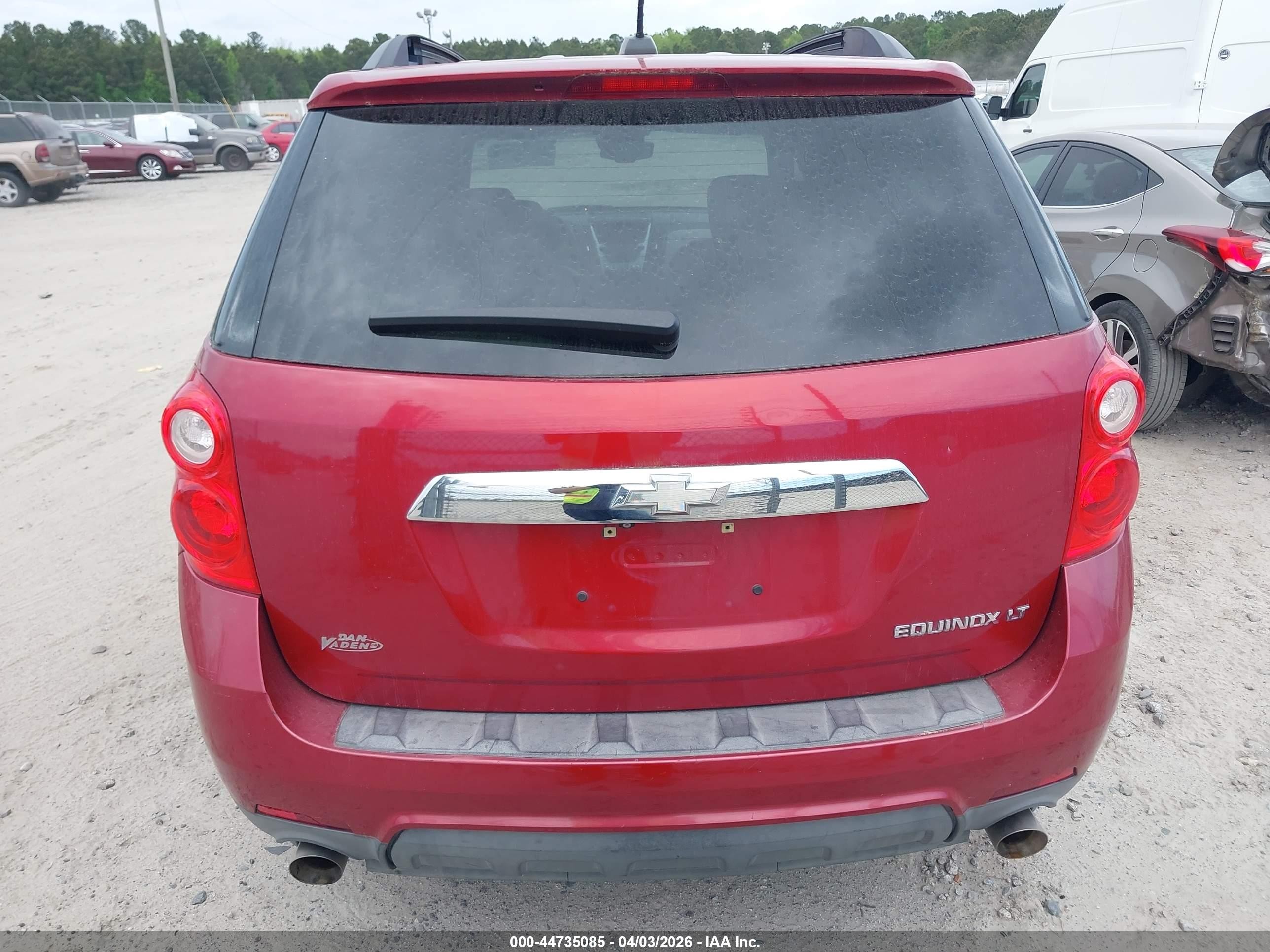 2015 Chevrolet Equinox 2lt Красный vin: 2GNFLCE3XF6405232