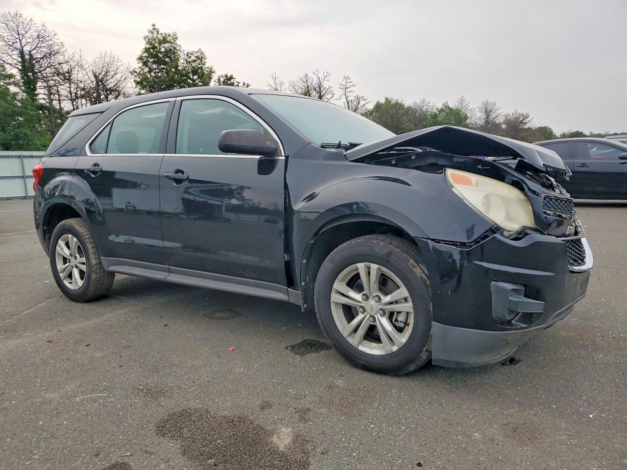 2012 Chevrolet Equinox Ls Black vin: 2GNFLCEK0C6163716
