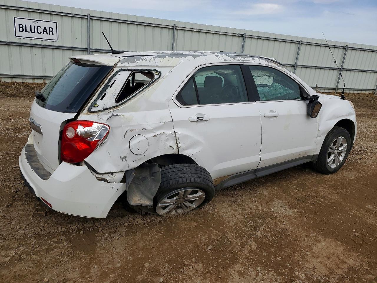 2013 Chevrolet Equinox Ls Белый vin: 2GNFLCEK0D6287177