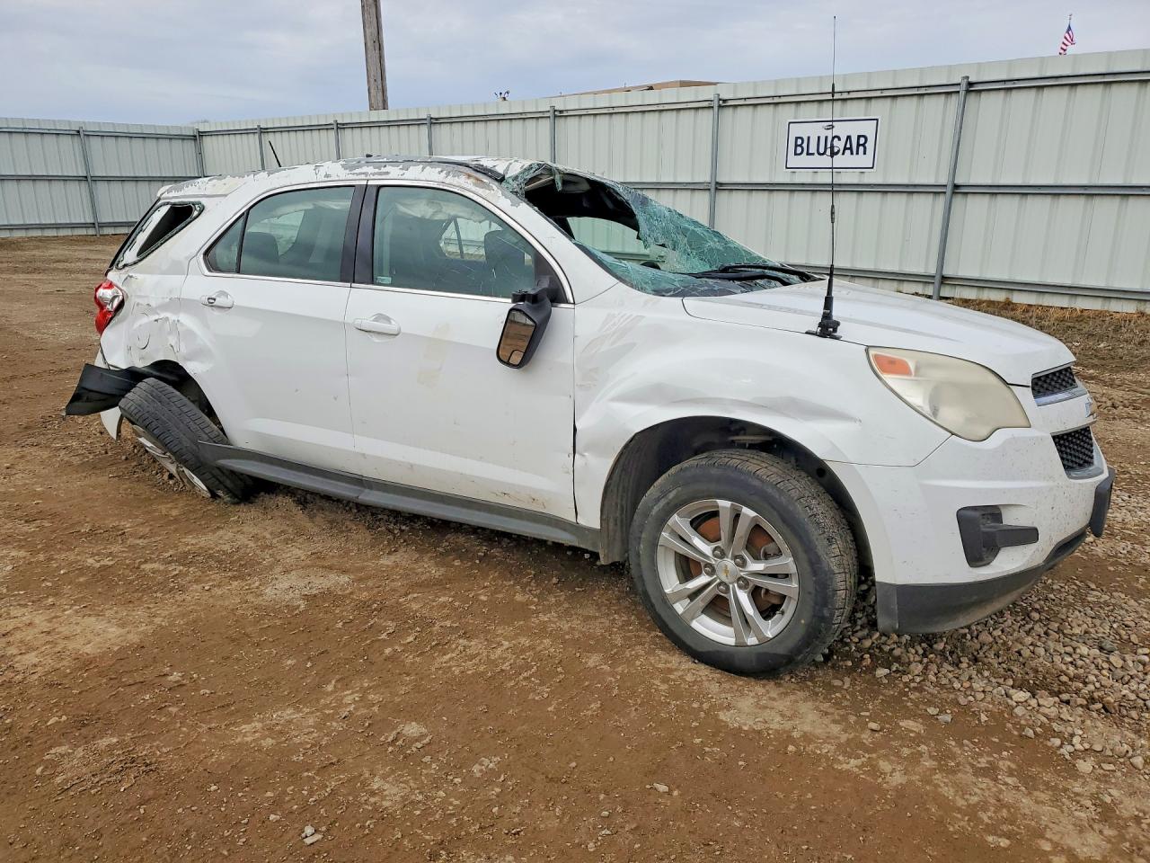 2013 Chevrolet Equinox Ls Белый vin: 2GNFLCEK0D6287177