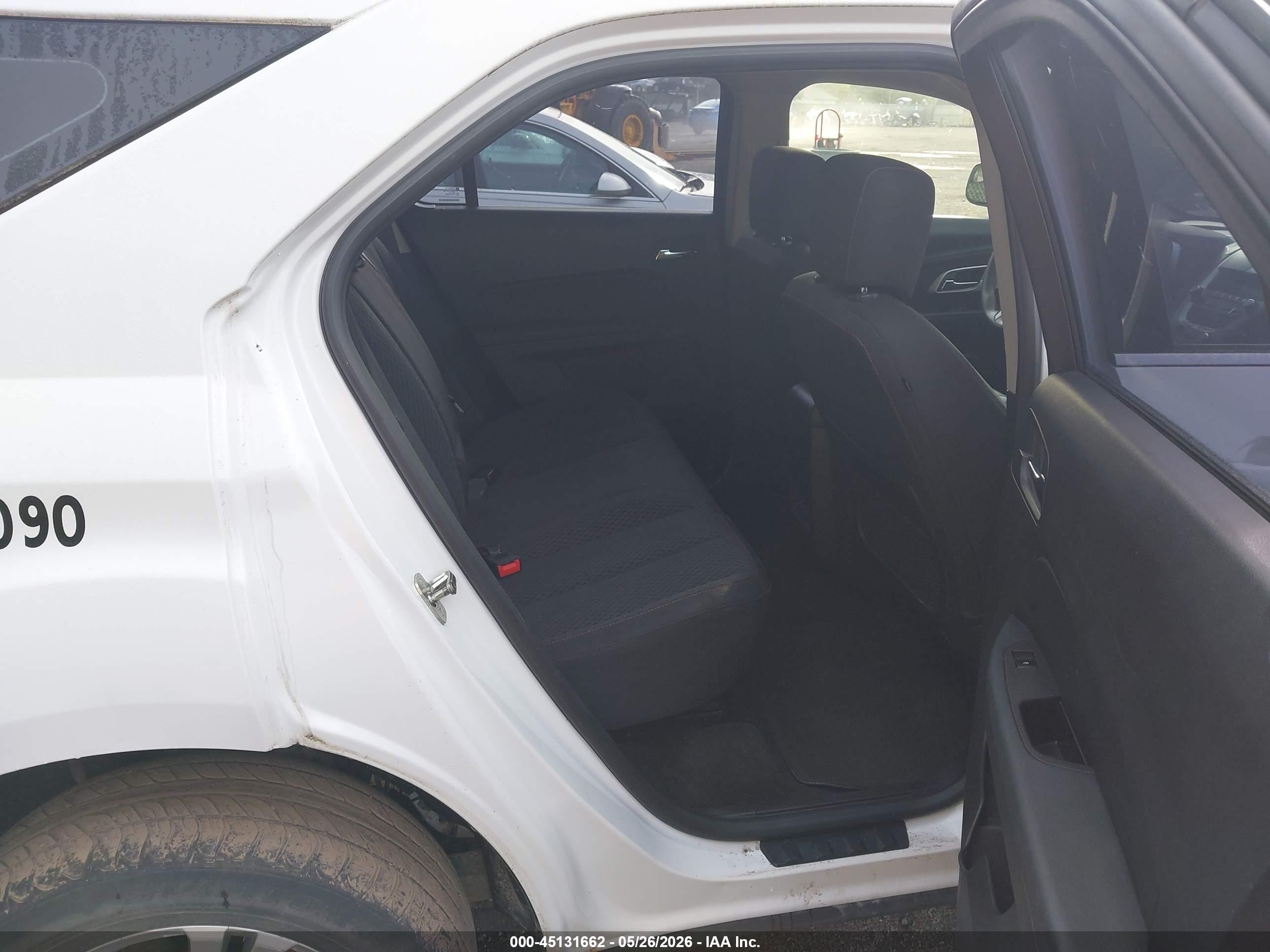 2012 Chevrolet Equinox Ls Белый vin: 2GNFLCEK1C6130496