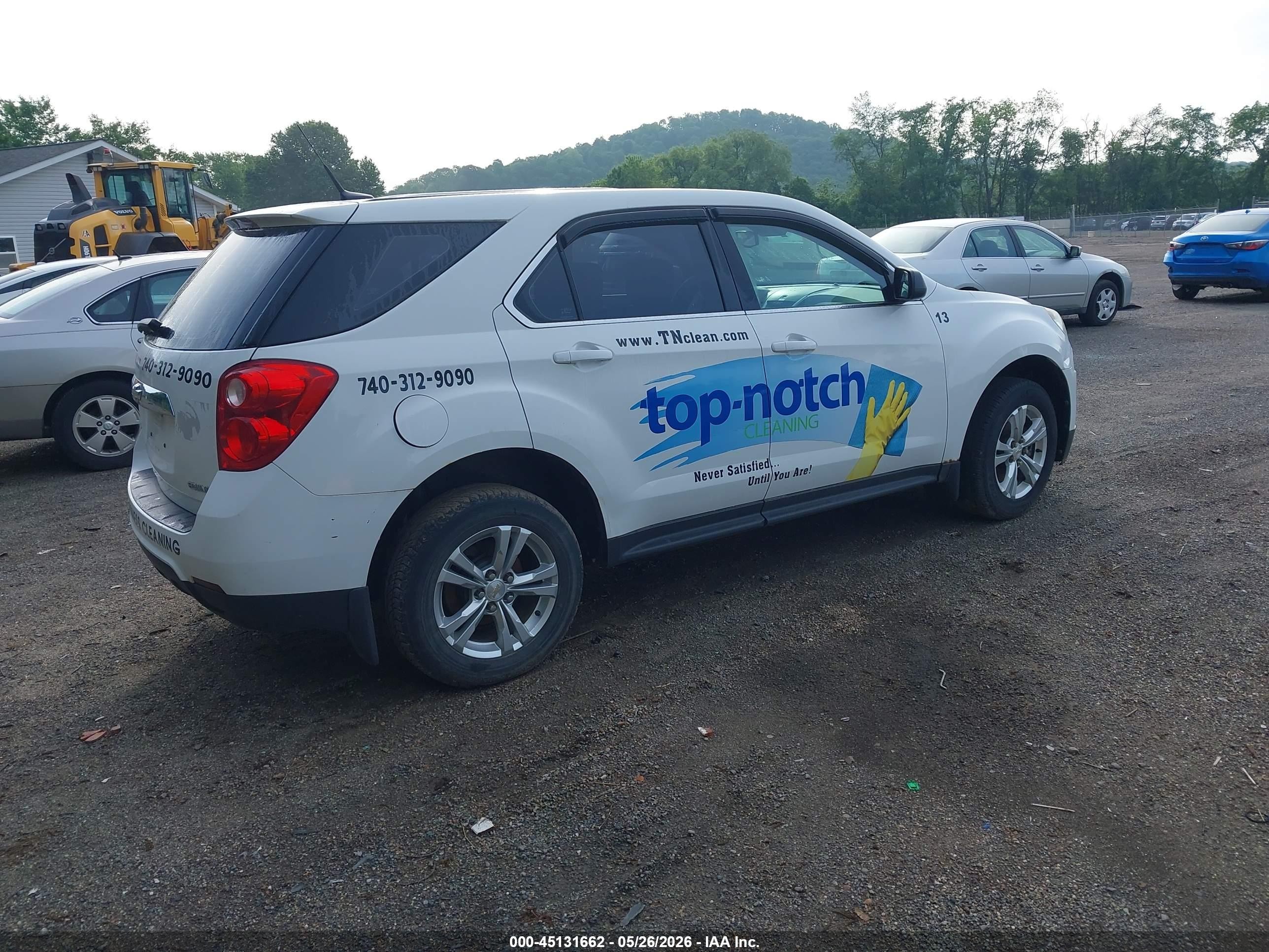 2012 Chevrolet Equinox Ls Белый vin: 2GNFLCEK1C6130496