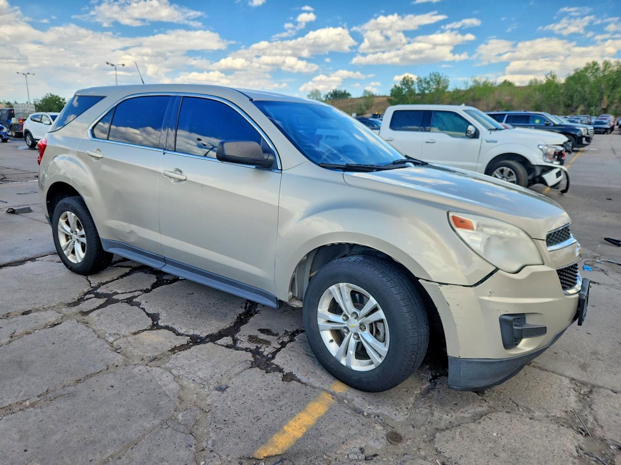 2012 Chevrolet Equinox Ls Tan vin: 2GNFLCEK1C6217055