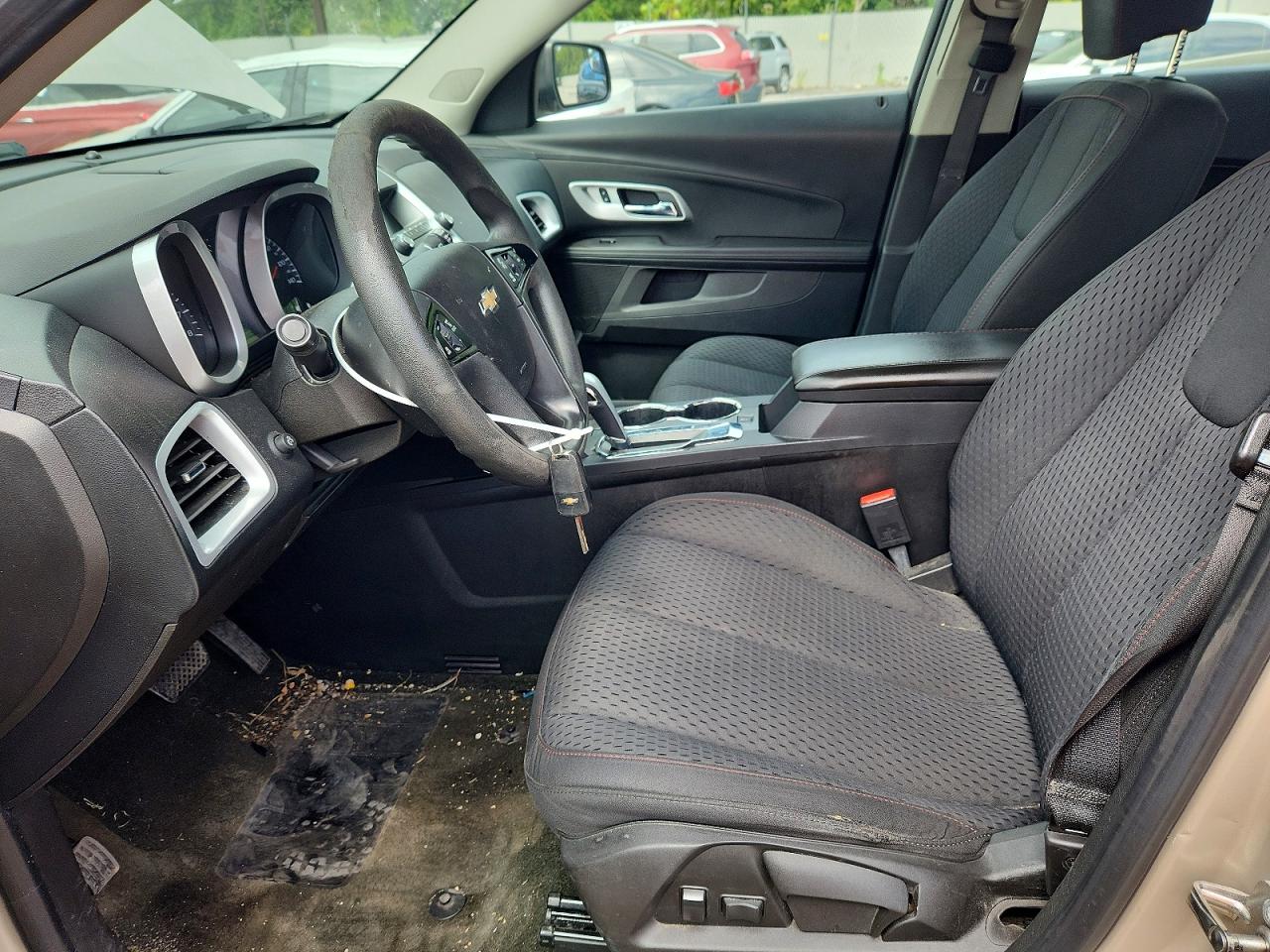 2012 Chevrolet Equinox Ls Beige vin: 2GNFLCEK1C6242764