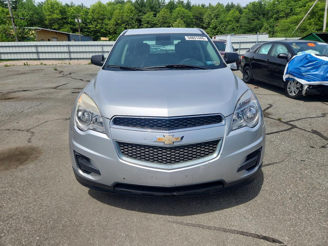 2012 Chevrolet Equinox Ls Серебряный vin: 2GNFLCEK1C6387853