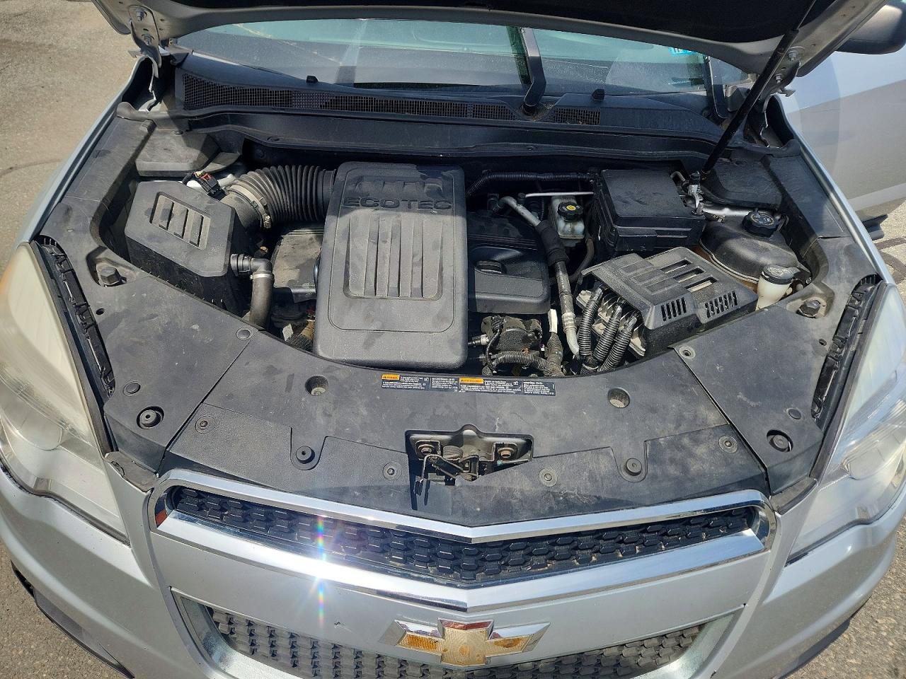 2012 Chevrolet Equinox Ls Серебряный vin: 2GNFLCEK1C6387853