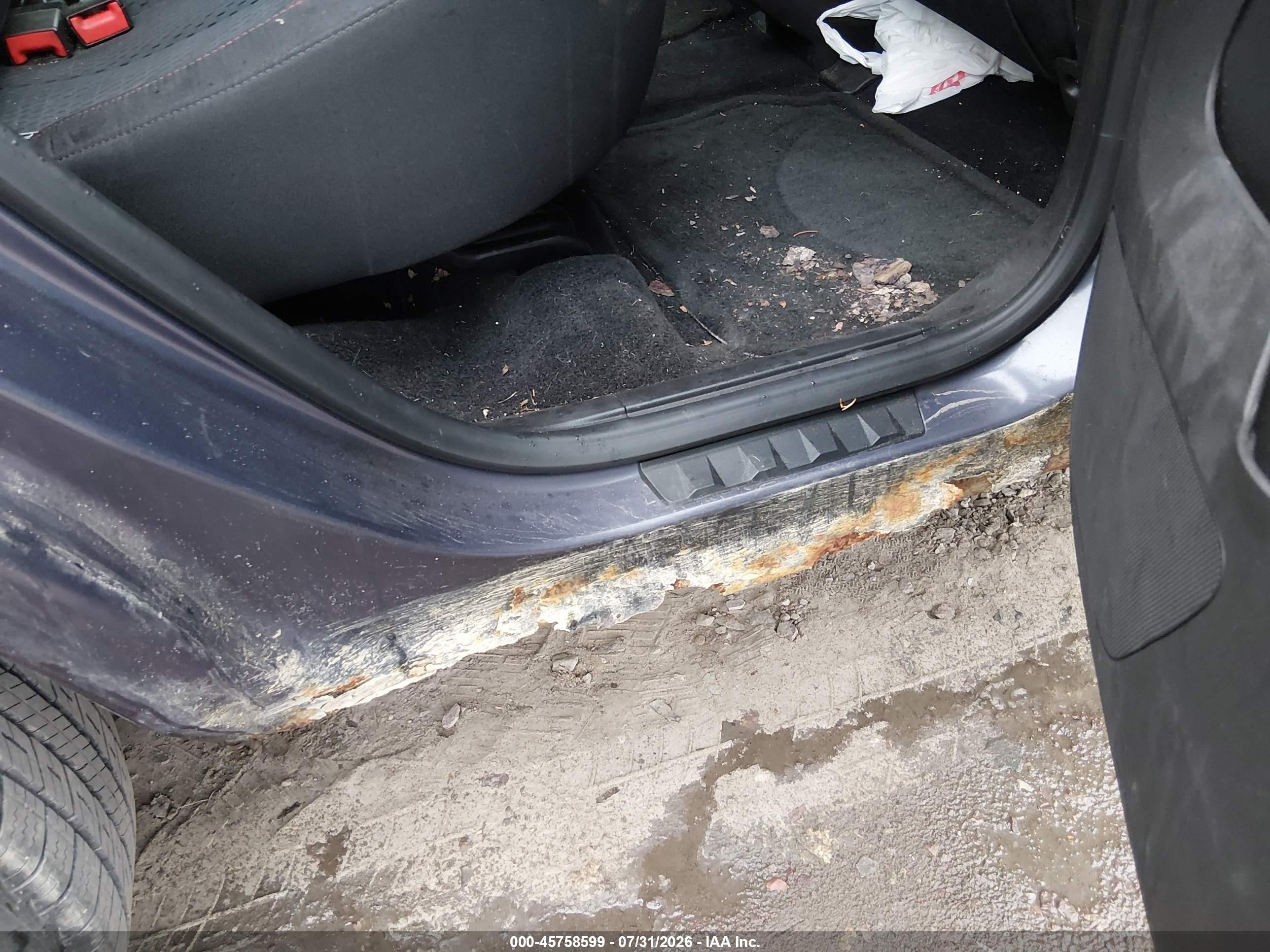 2013 Chevrolet Equinox Ls Purple vin: 2GNFLCEK1D6149177
