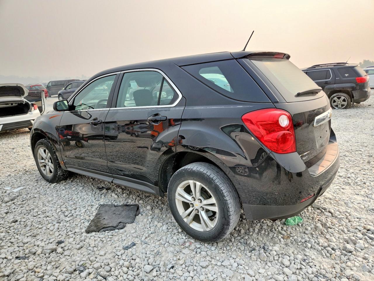 2013 Chevrolet Equinox Ls Black vin: 2GNFLCEK1D6398188