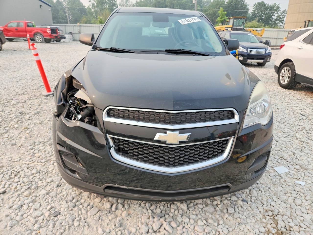 2013 Chevrolet Equinox Ls Black vin: 2GNFLCEK1D6398188
