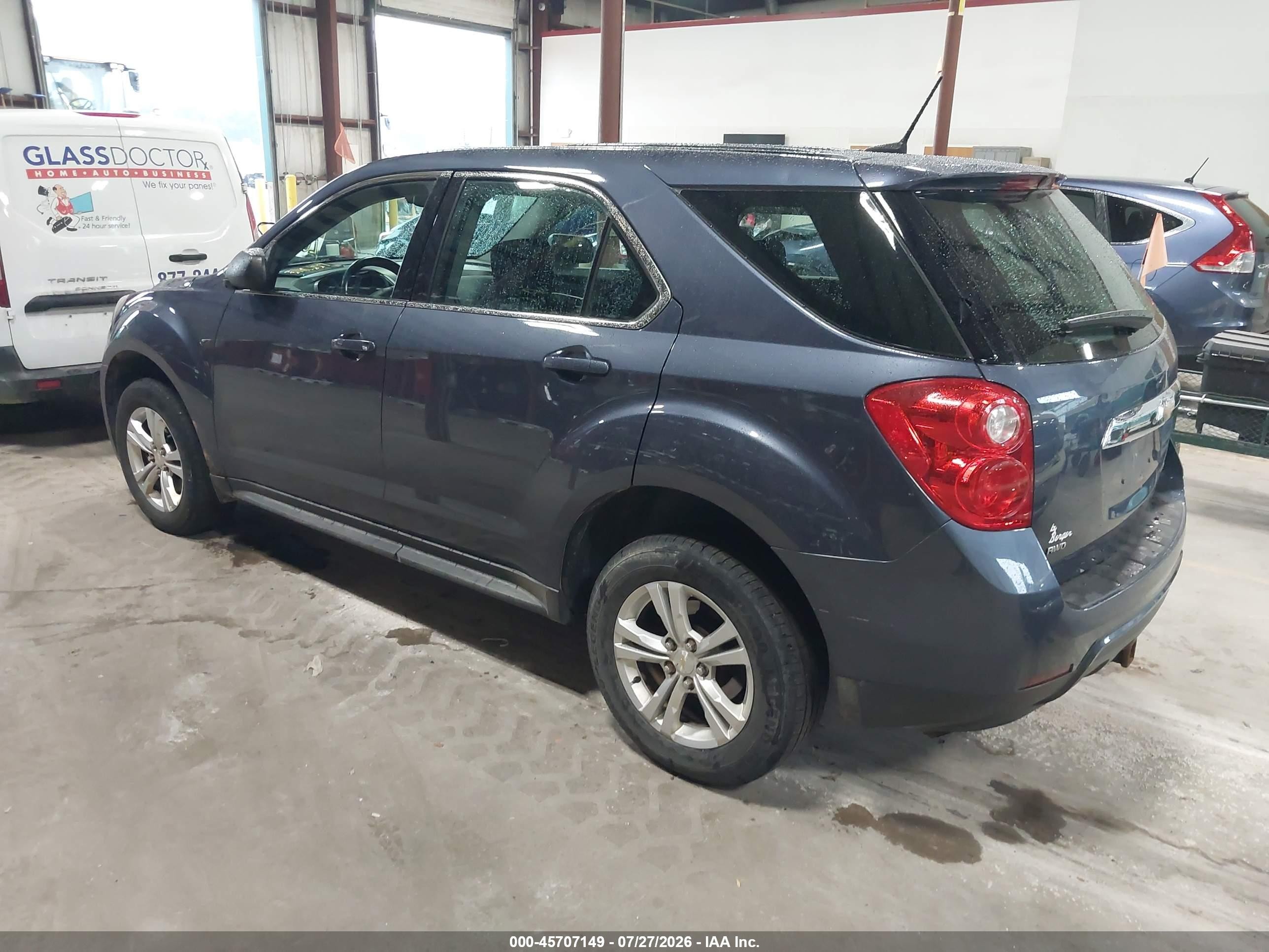 2013 Chevrolet Equinox Ls Navy vin: 2GNFLCEK1D6422070