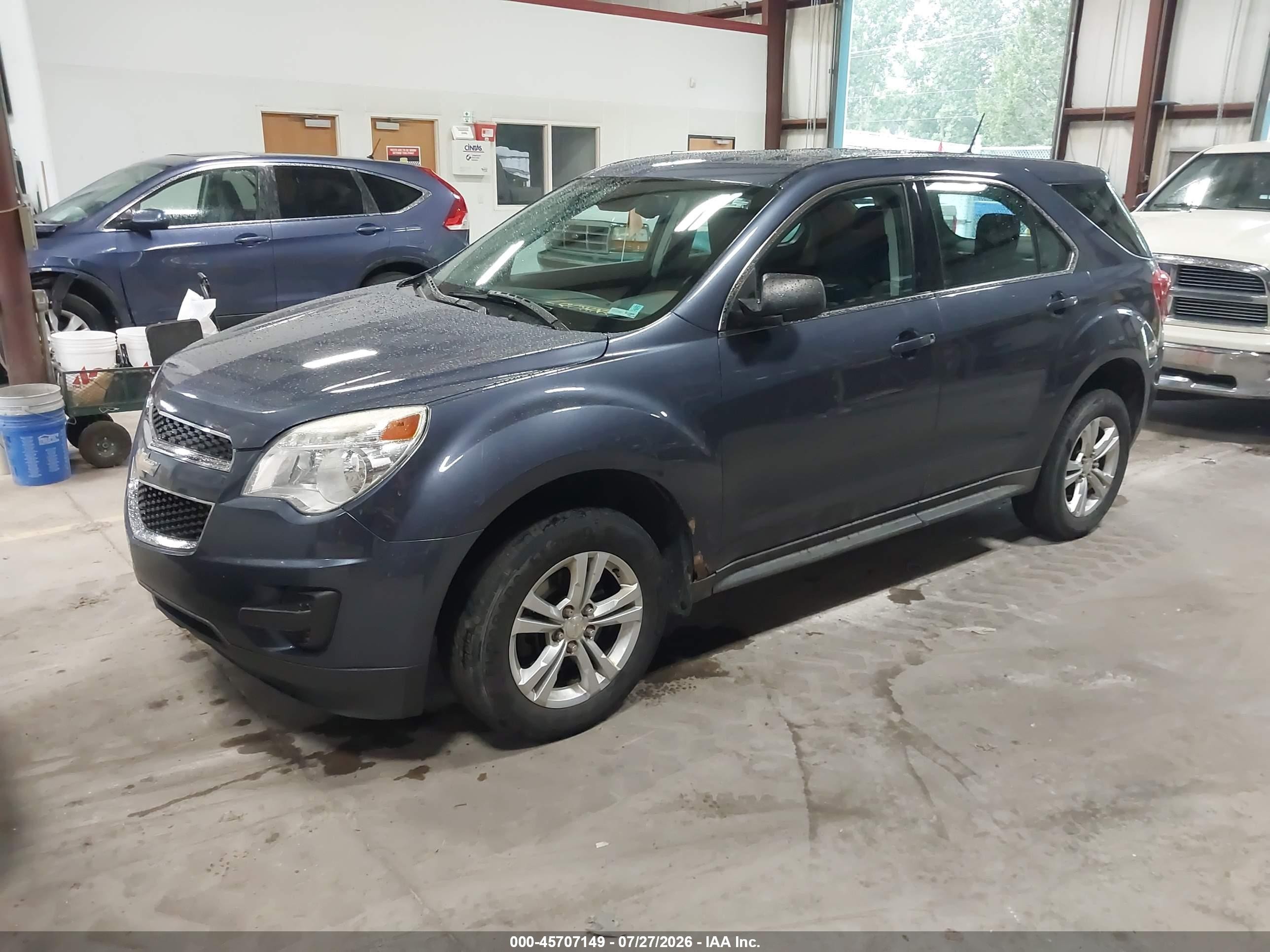 2013 Chevrolet Equinox Ls Navy vin: 2GNFLCEK1D6422070