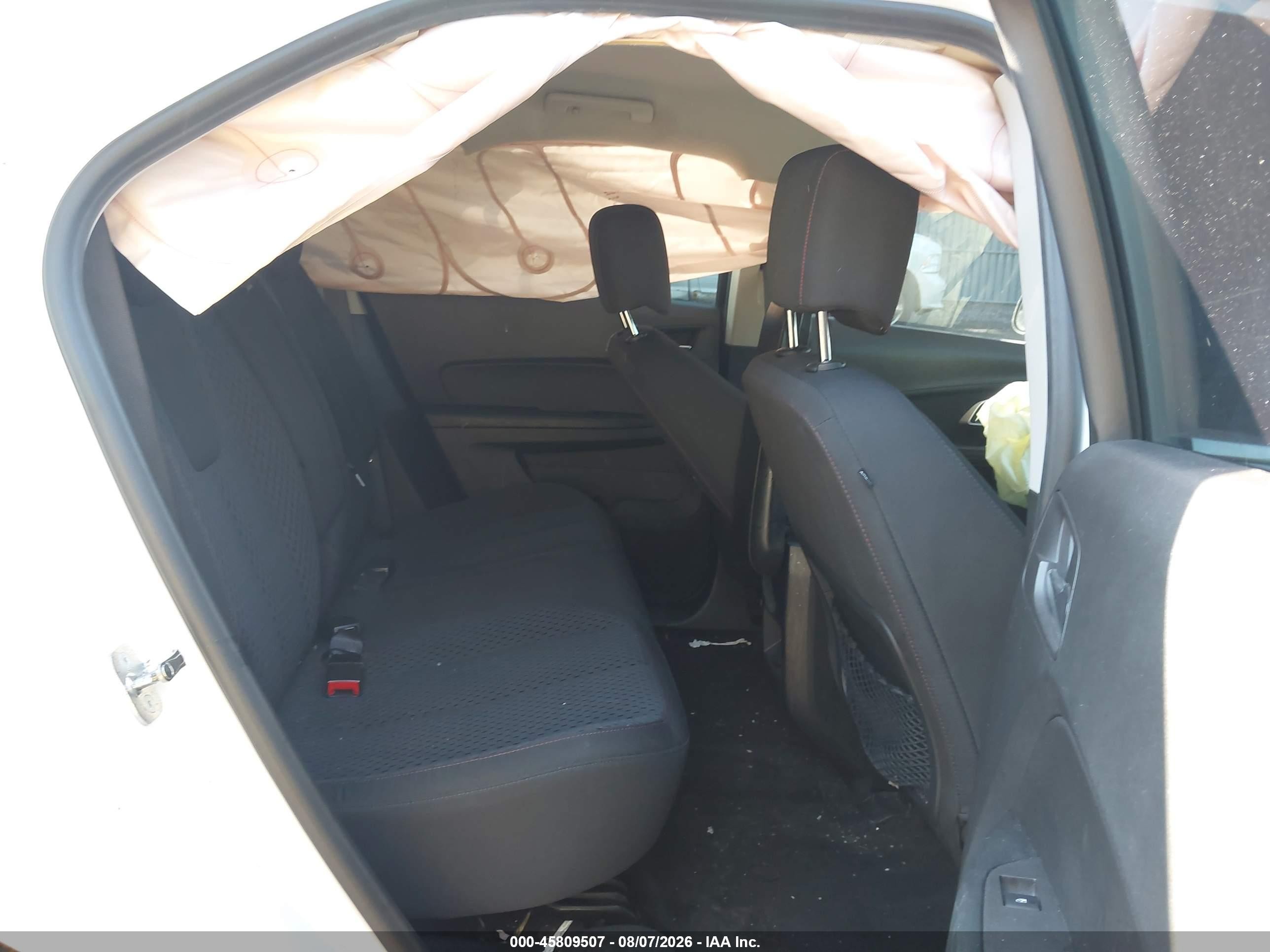 2013 Chevrolet Equinox Ls Белый vin: 2GNFLCEK2D6383621