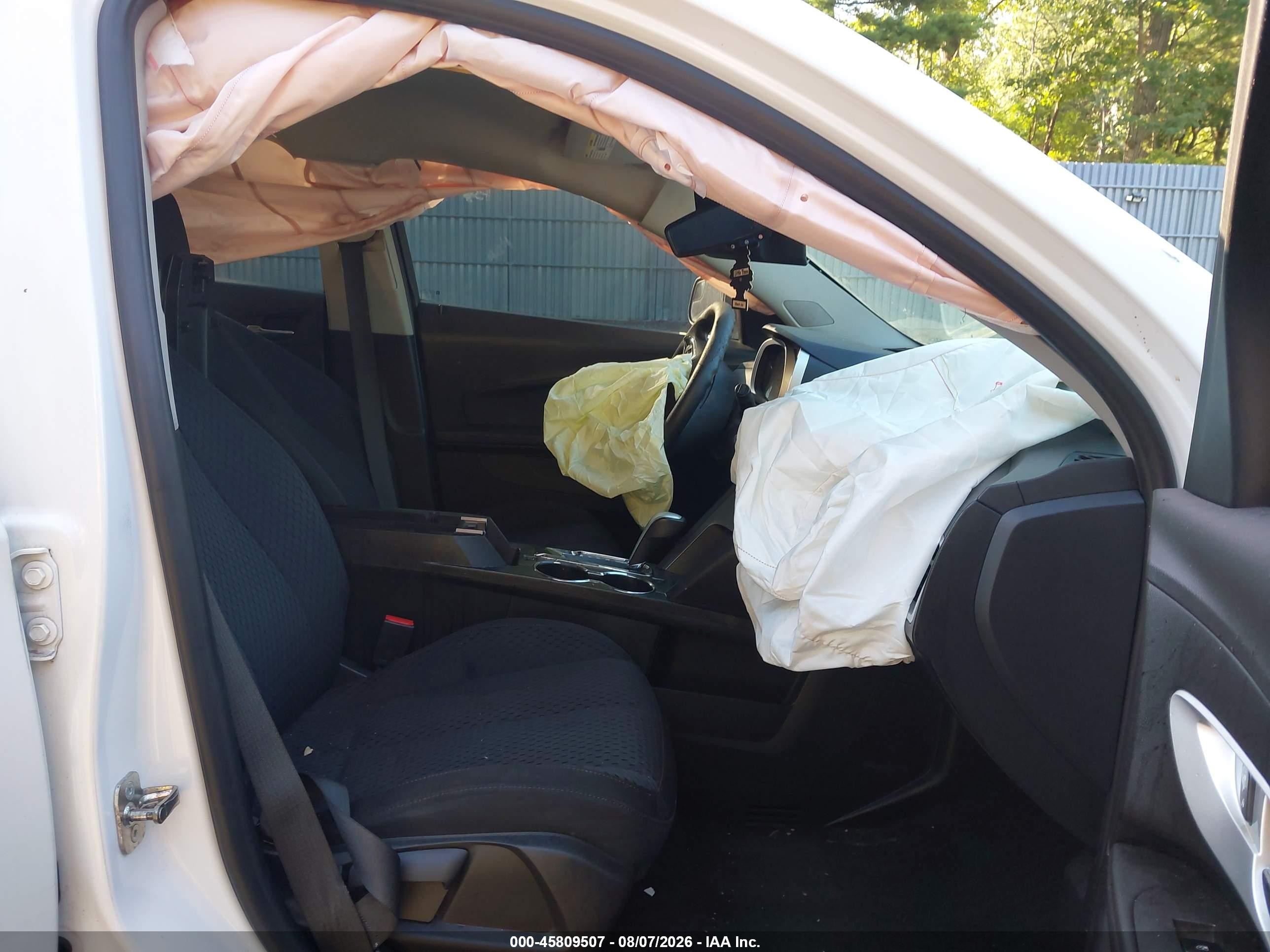 2013 Chevrolet Equinox Ls Белый vin: 2GNFLCEK2D6383621