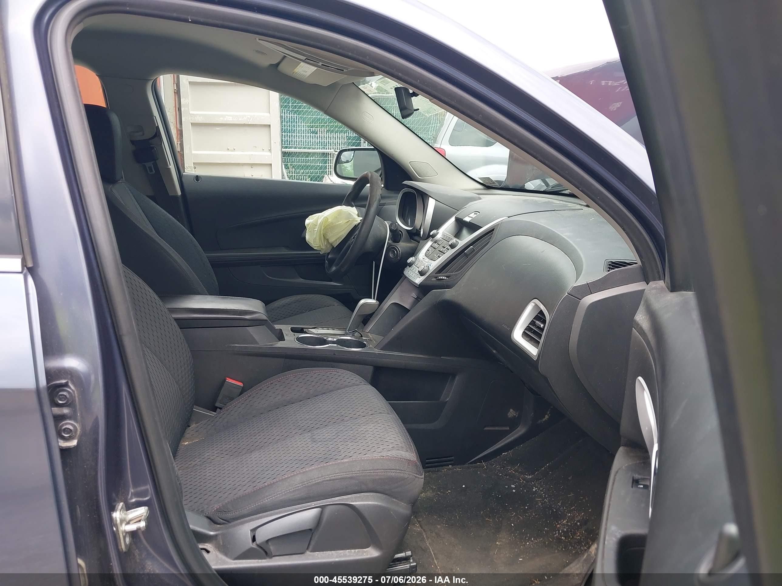 2013 Chevrolet Equinox Ls Gray vin: 2GNFLCEK3D6411863