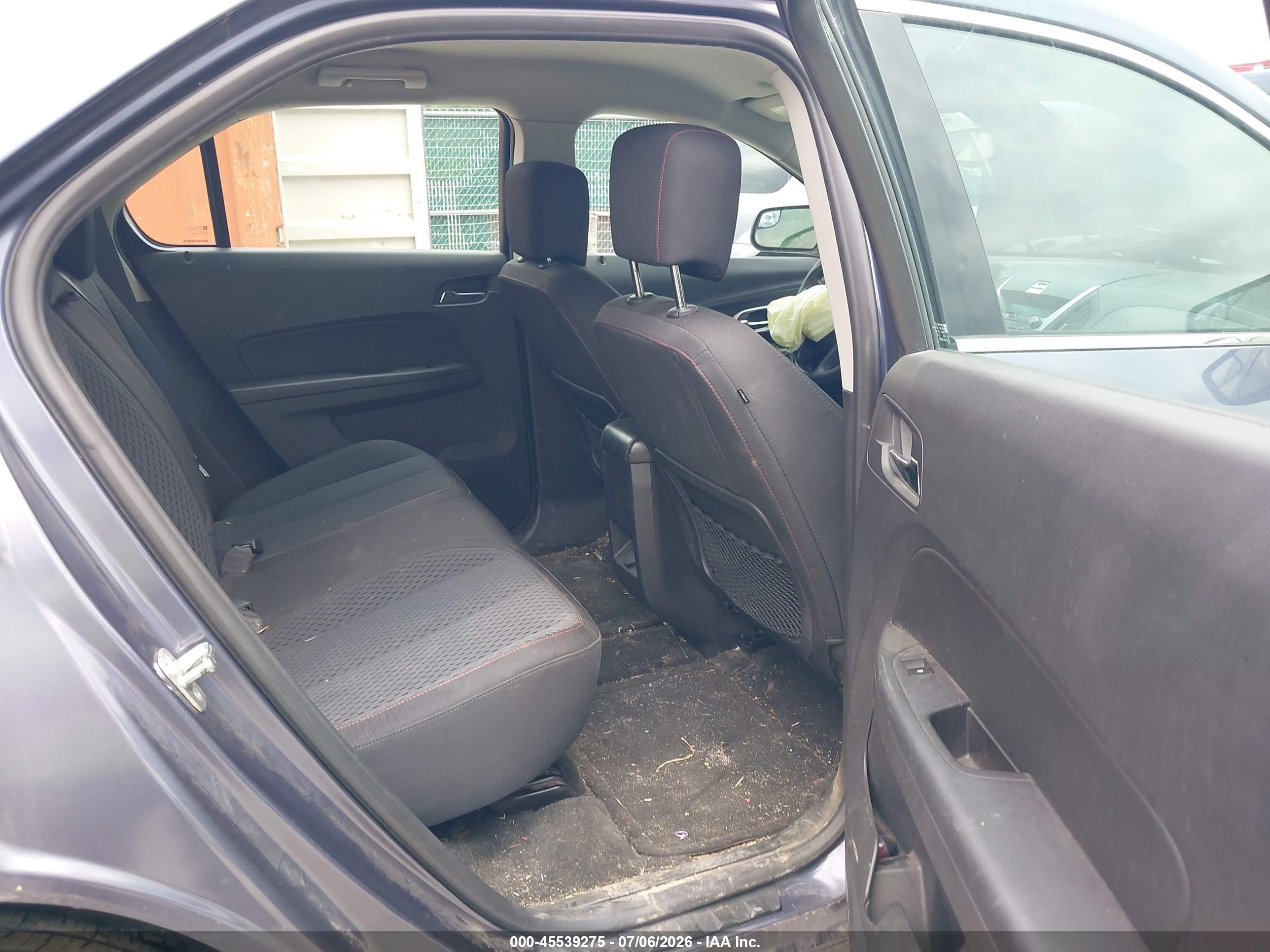 2013 Chevrolet Equinox Ls Gray vin: 2GNFLCEK3D6411863