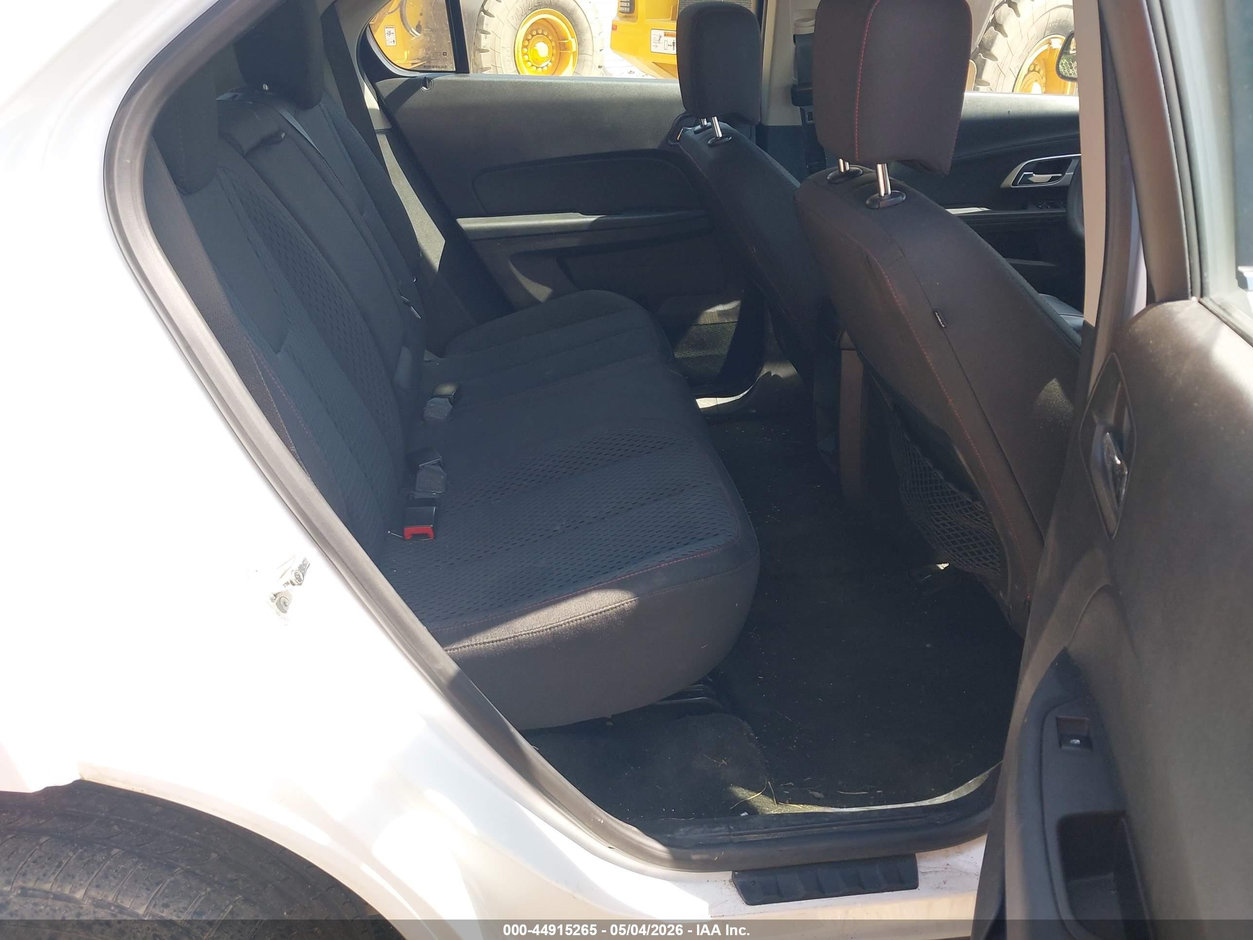2012 Chevrolet Equinox Ls White vin: 2GNFLCEK4C6249398