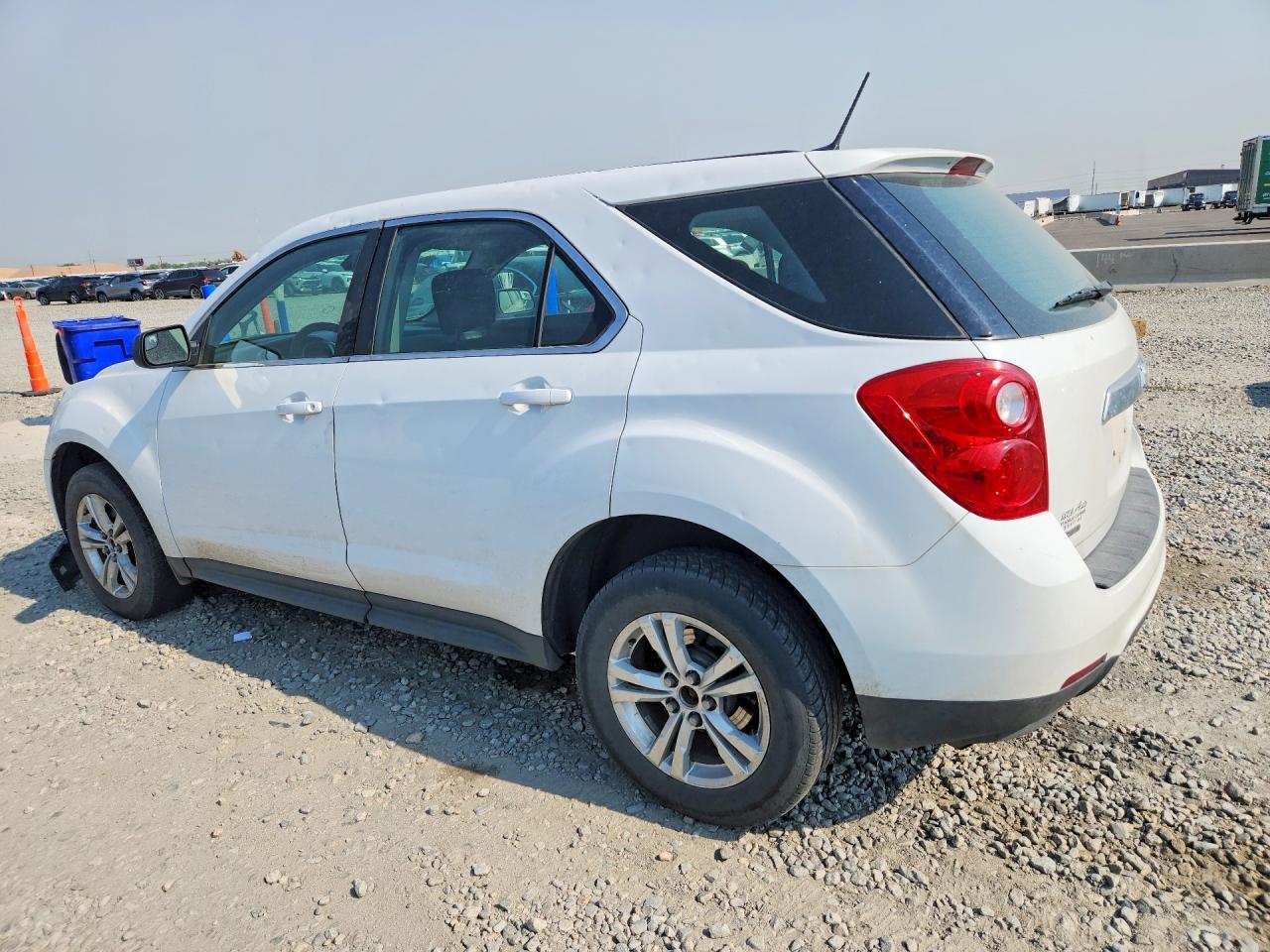 2013 Chevrolet Equinox Ls White vin: 2GNFLCEK4D6216581