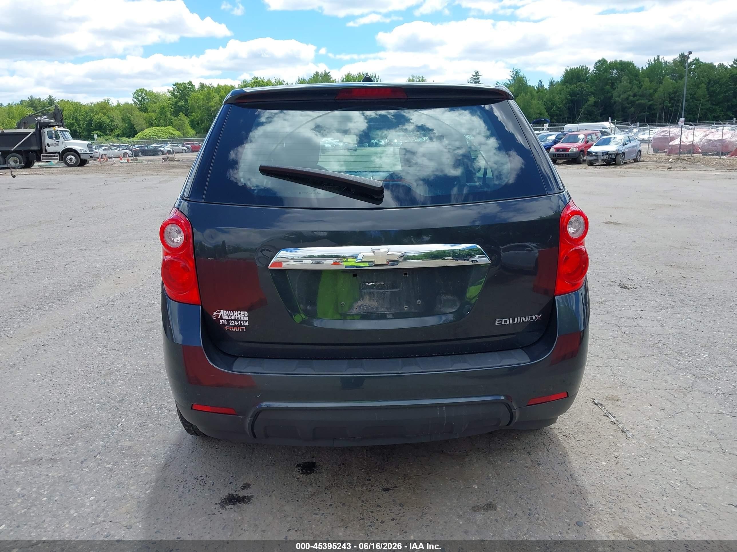 2013 Chevrolet Equinox Ls Gray vin: 2GNFLCEK4D6225927
