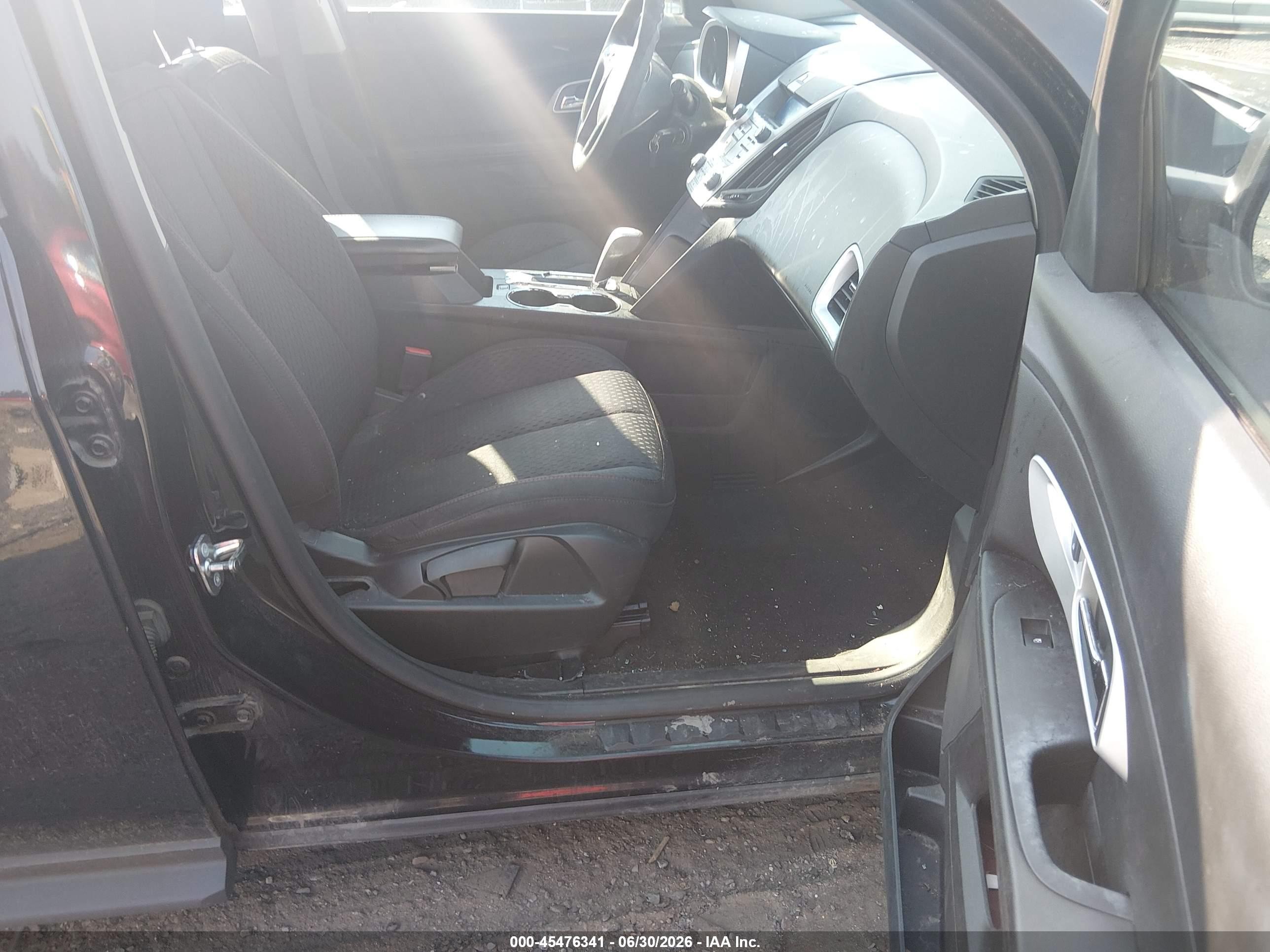2013 Chevrolet Equinox Ls Black vin: 2GNFLCEK4D6256692