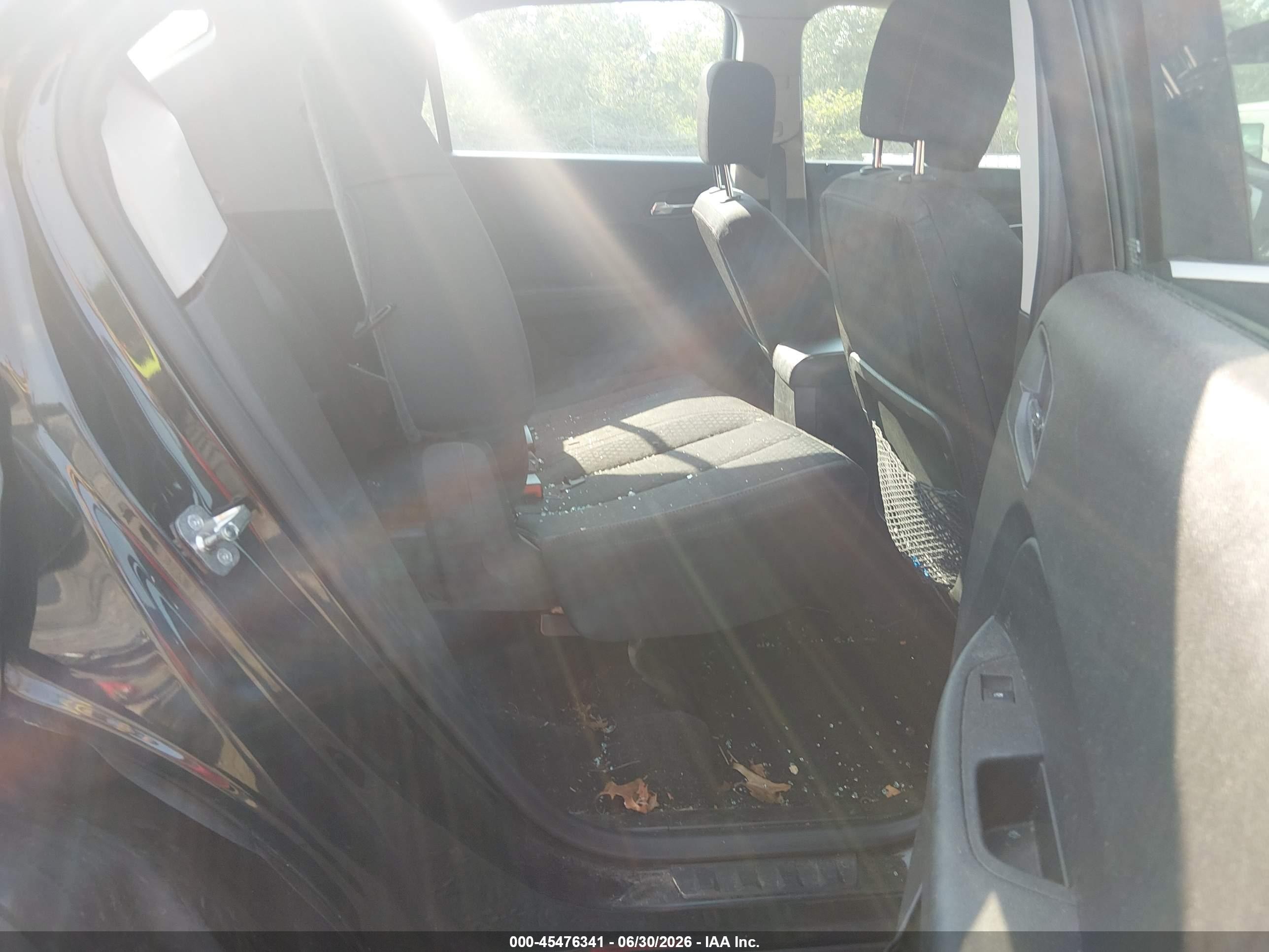 2013 Chevrolet Equinox Ls Black vin: 2GNFLCEK4D6256692