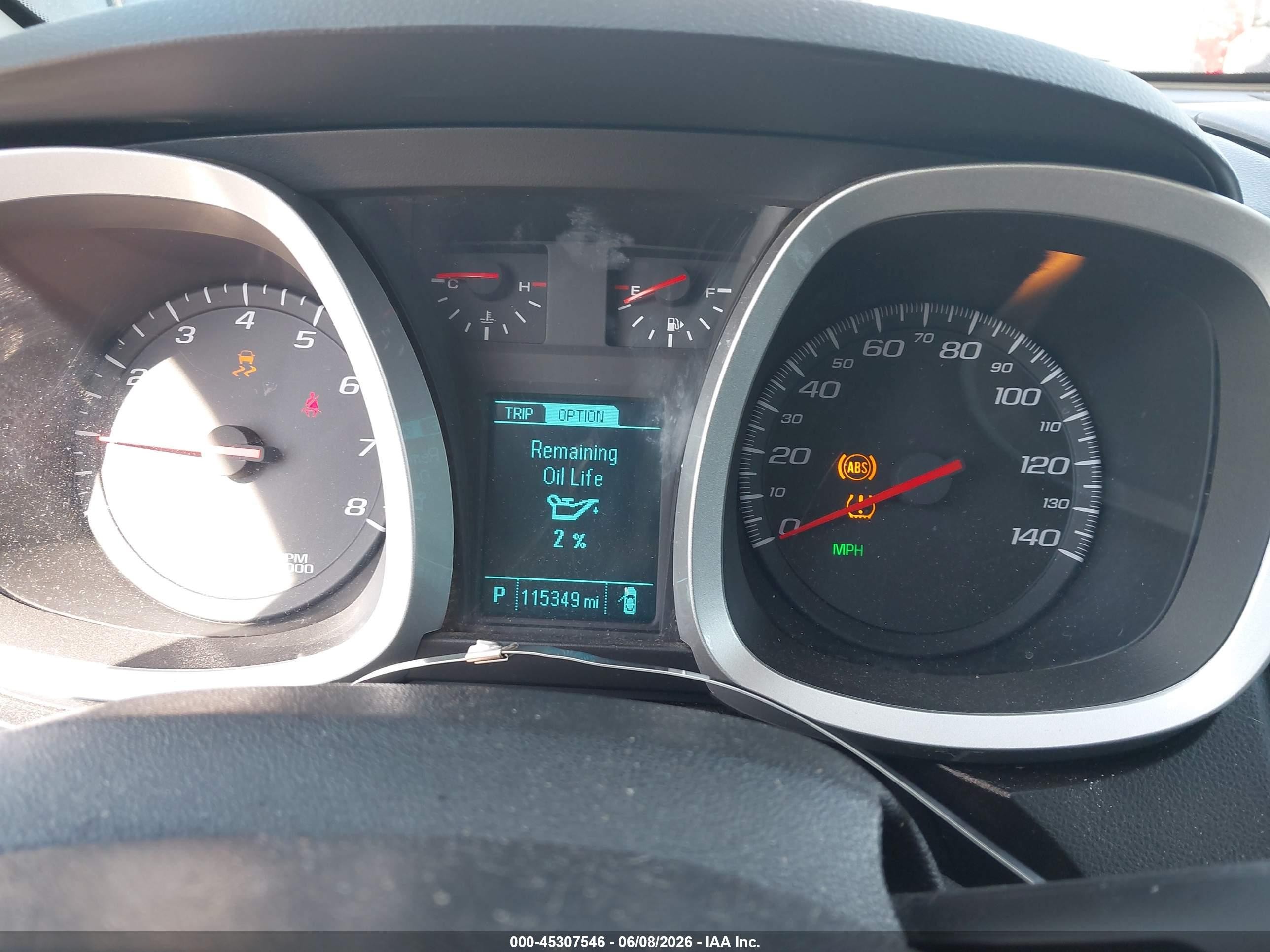 2013 Chevrolet Equinox Ls Black vin: 2GNFLCEK4D6325896