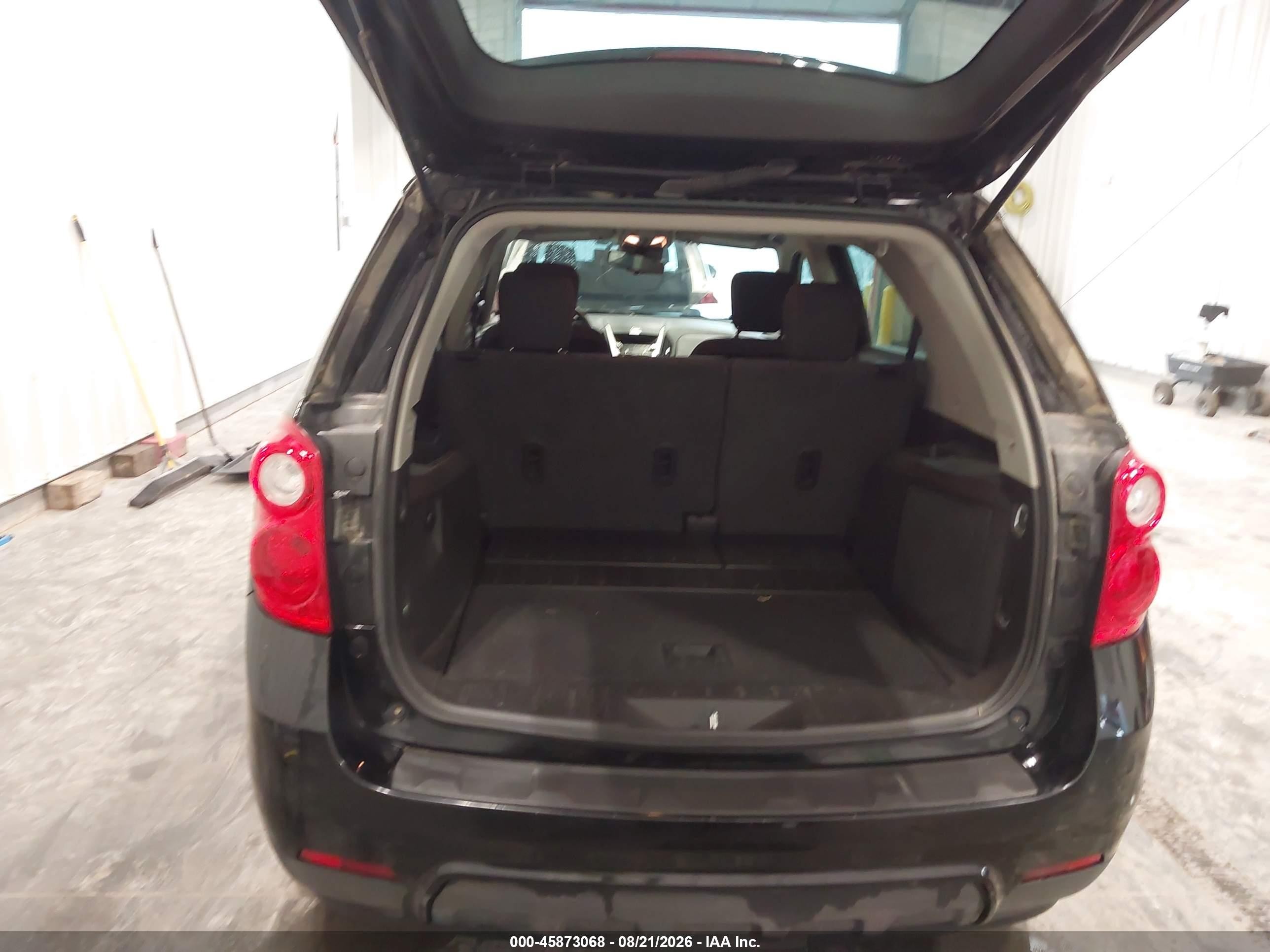 2013 Chevrolet Equinox Ls Black vin: 2GNFLCEK4D6371728