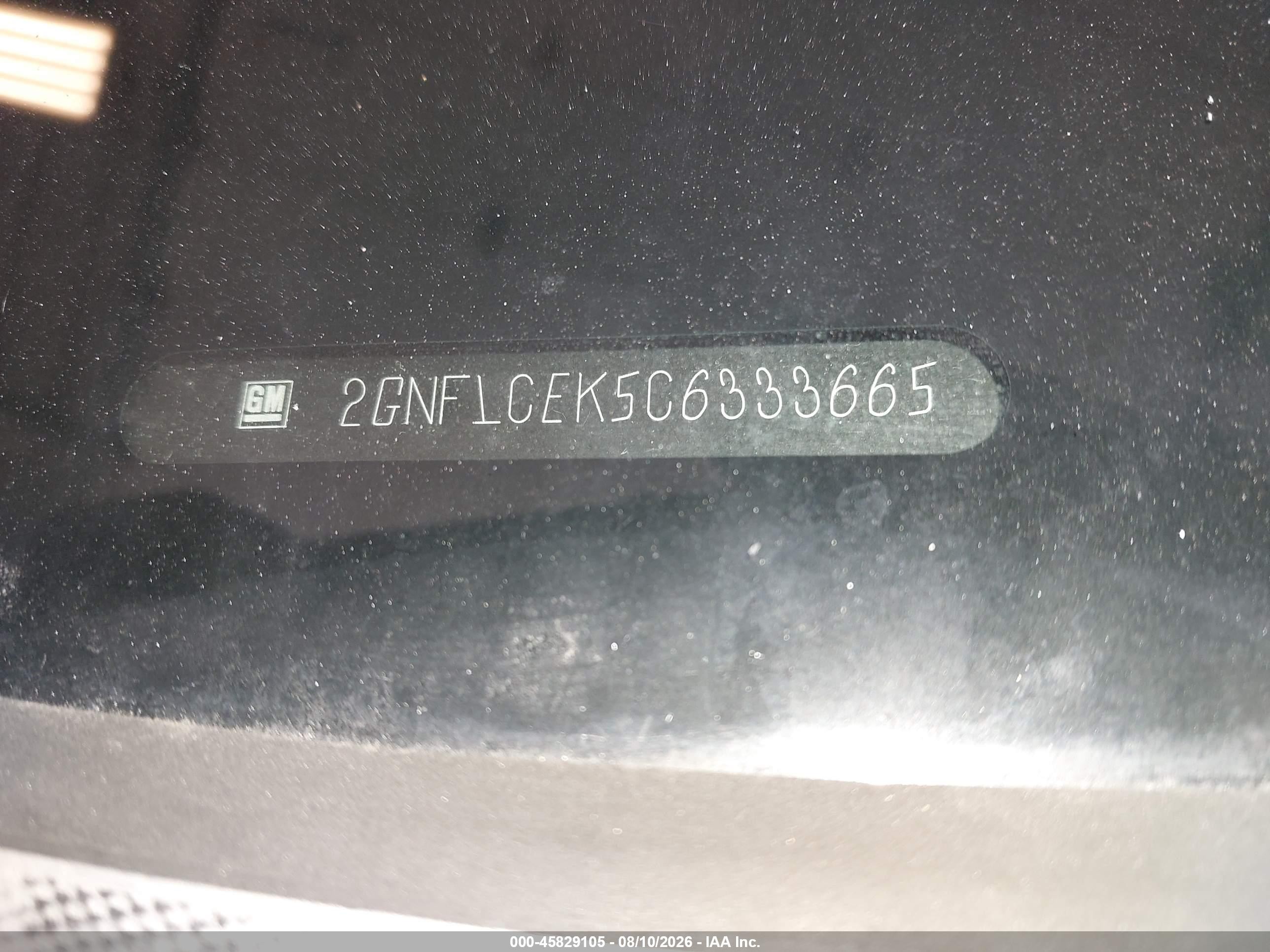 2012 Chevrolet Equinox Ls Черный vin: 2GNFLCEK5C6333665