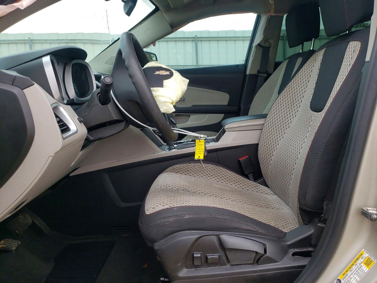 2013 Chevrolet Equinox Ls Beige vin: 2GNFLCEK5D6233583