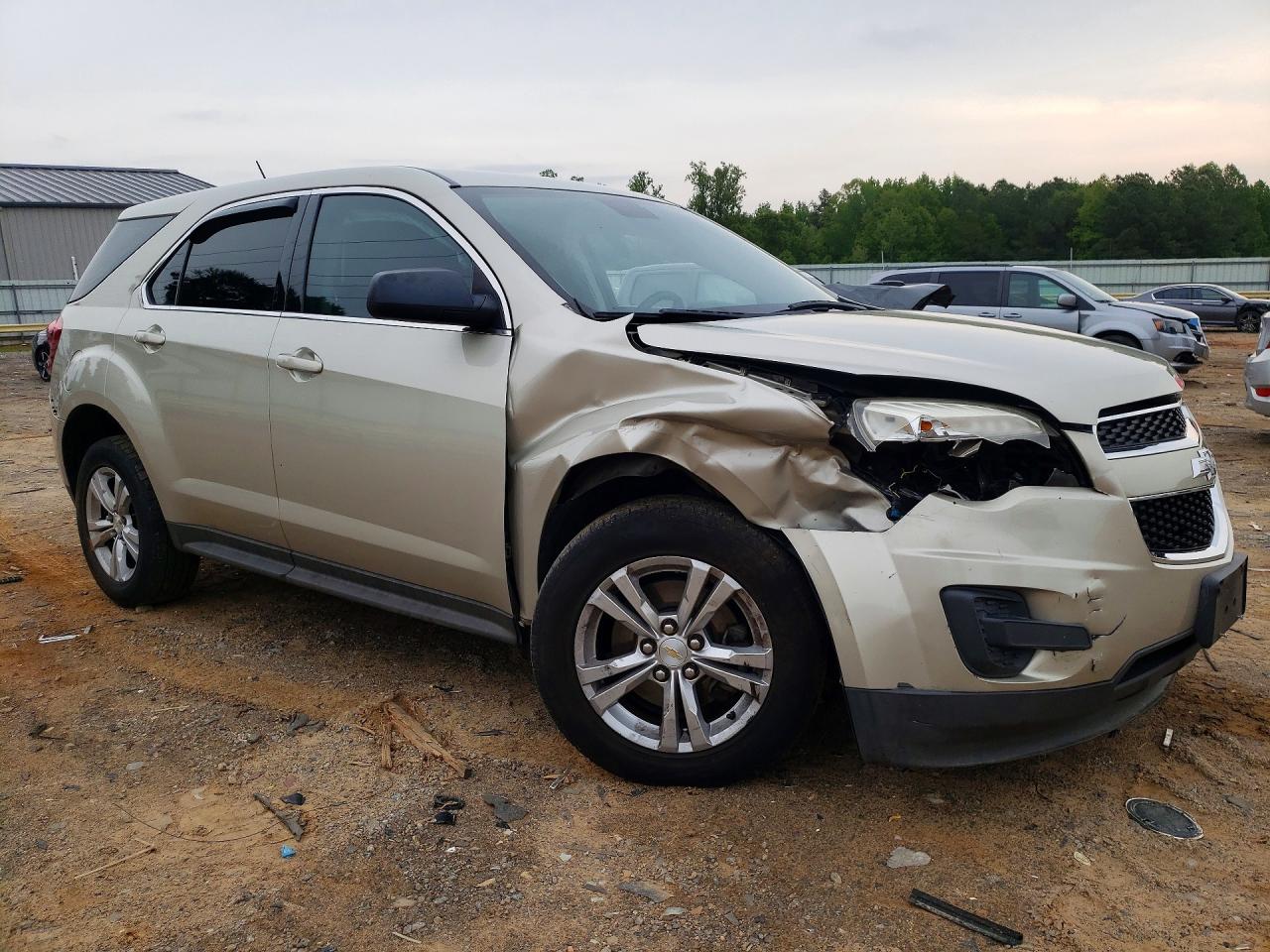 2013 Chevrolet Equinox Ls Beige vin: 2GNFLCEK5D6233583
