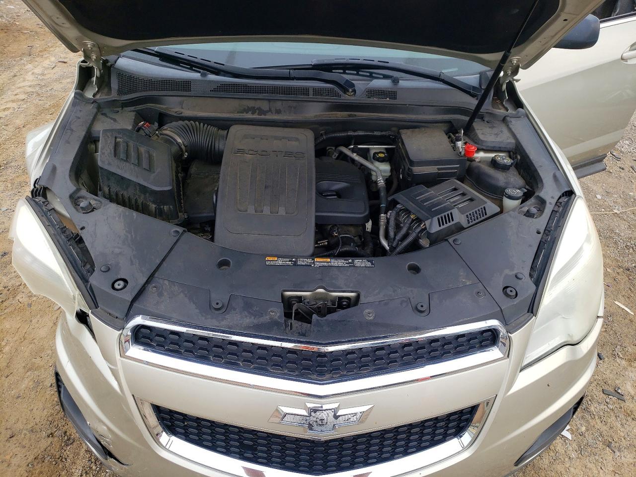 2013 Chevrolet Equinox Ls Beige vin: 2GNFLCEK5D6233583