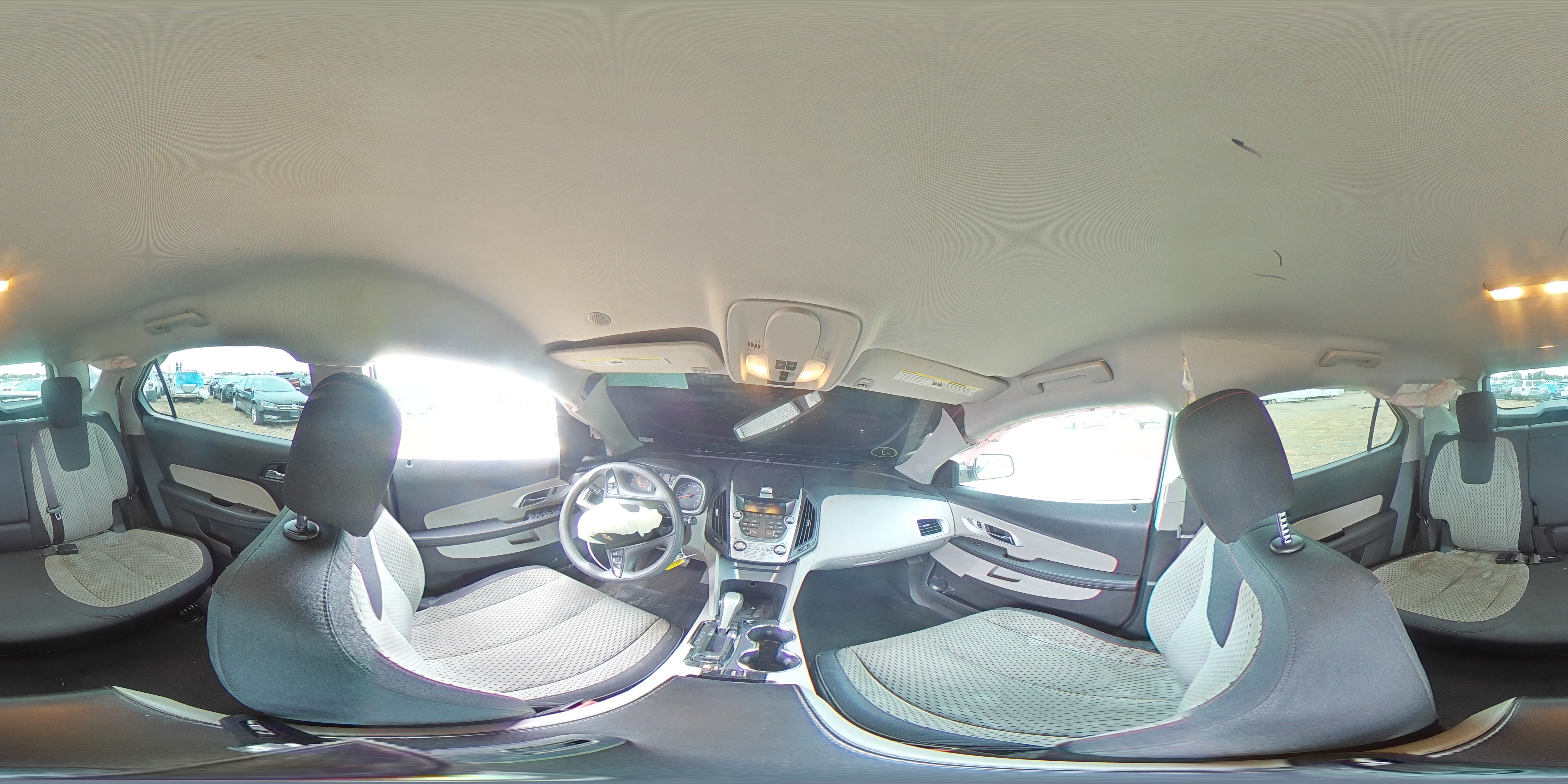 2013 Chevrolet Equinox Ls Beige vin: 2GNFLCEK5D6233583
