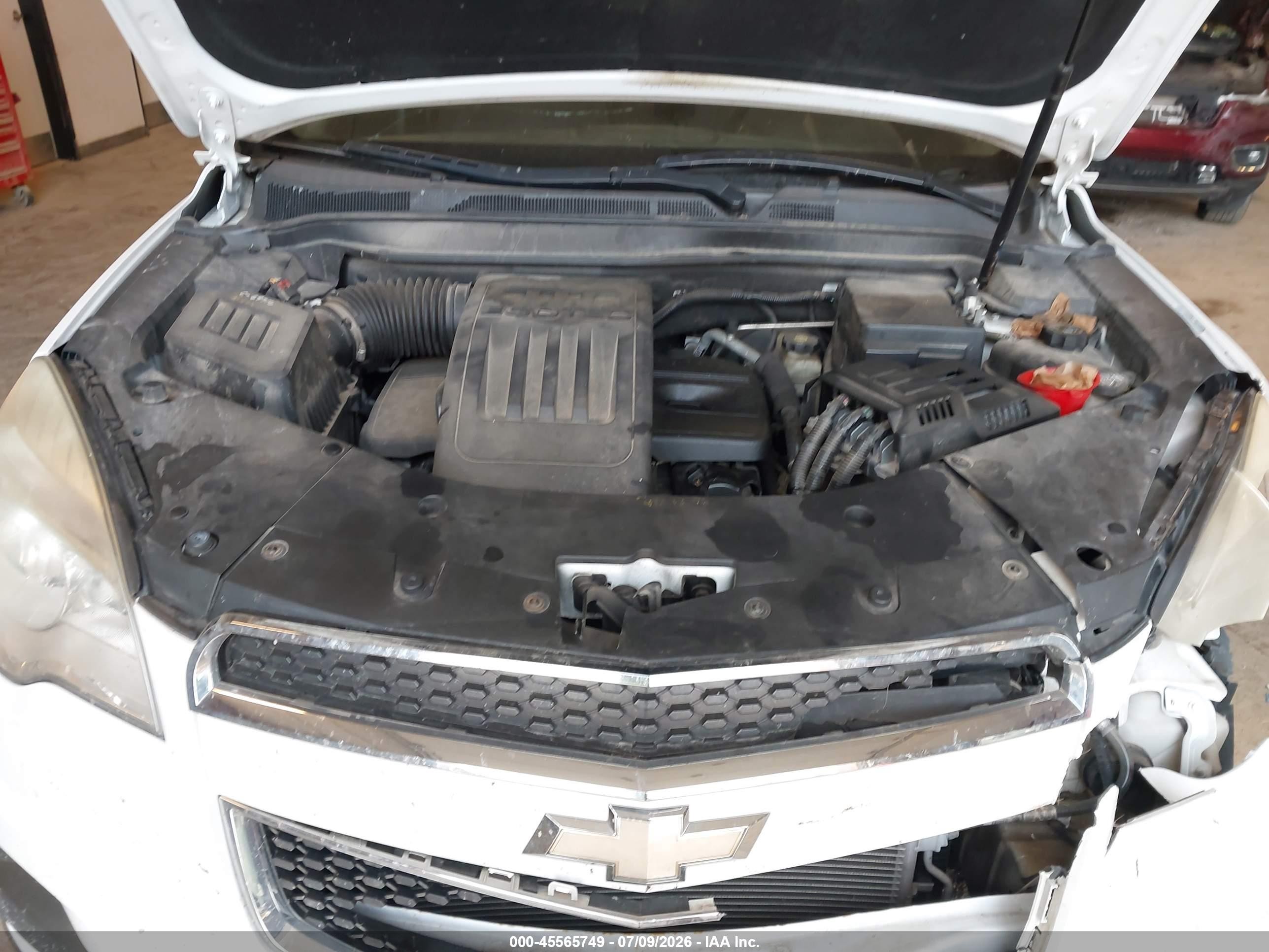 2012 Chevrolet Equinox Ls Белый vin: 2GNFLCEK6C6198020