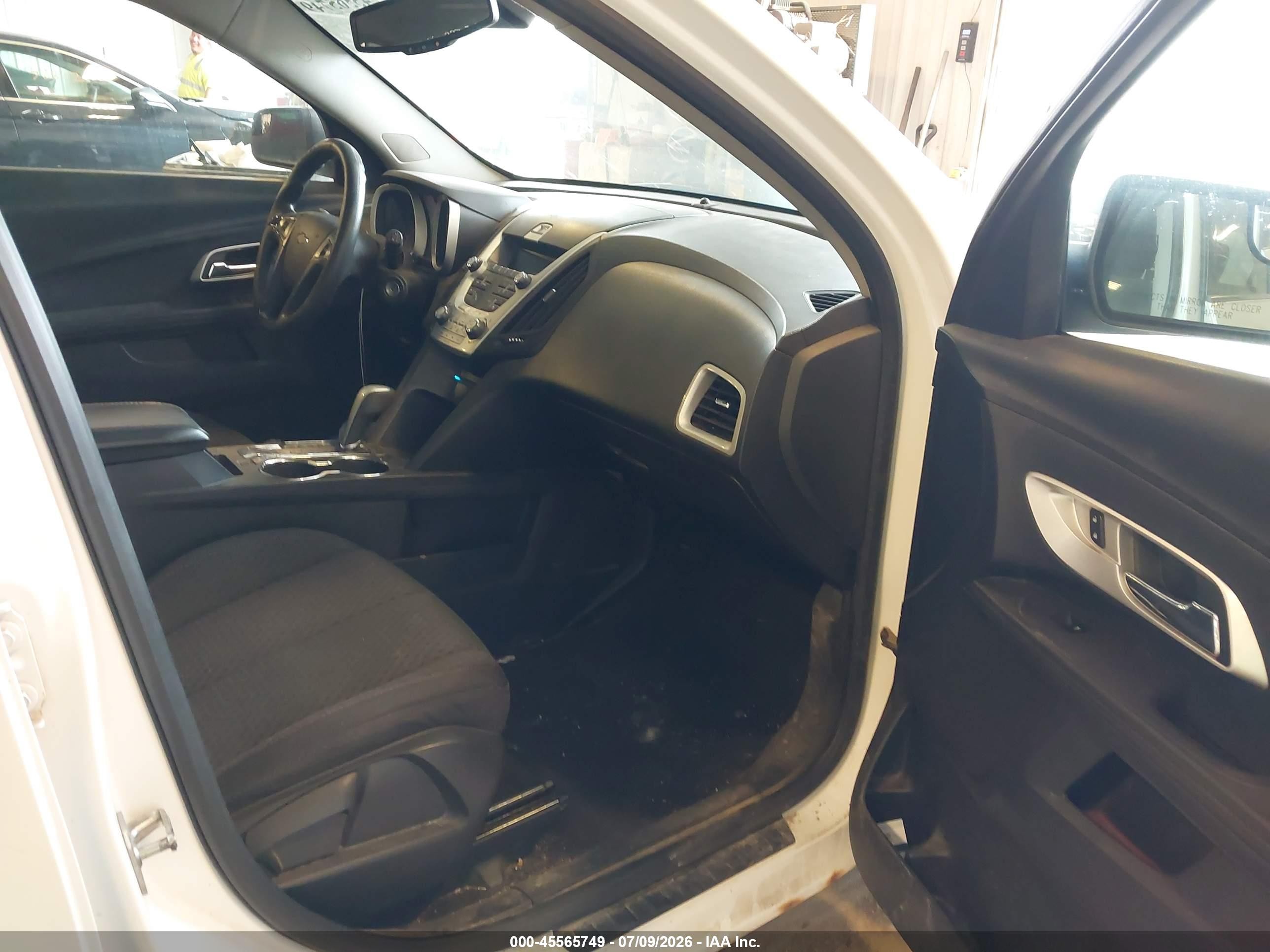 2012 Chevrolet Equinox Ls Белый vin: 2GNFLCEK6C6198020