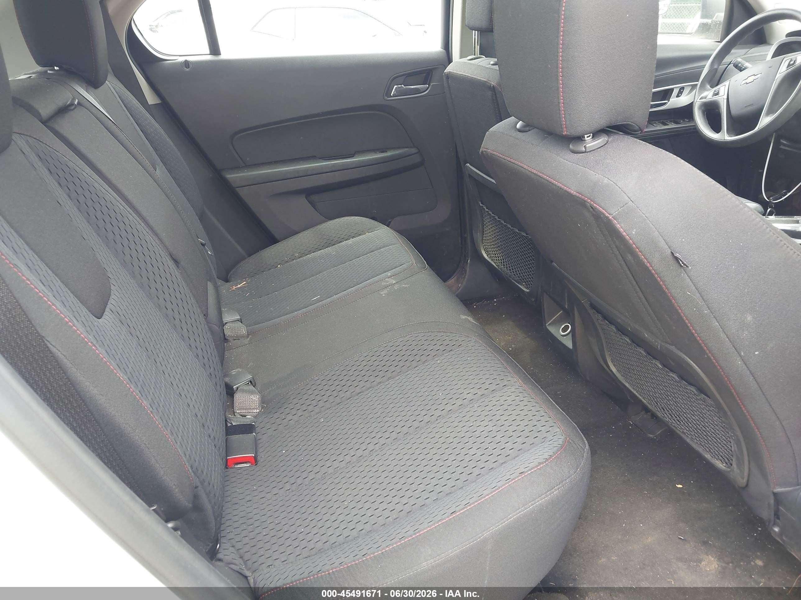 2013 Chevrolet Equinox Ls White vin: 2GNFLCEK6D6417799
