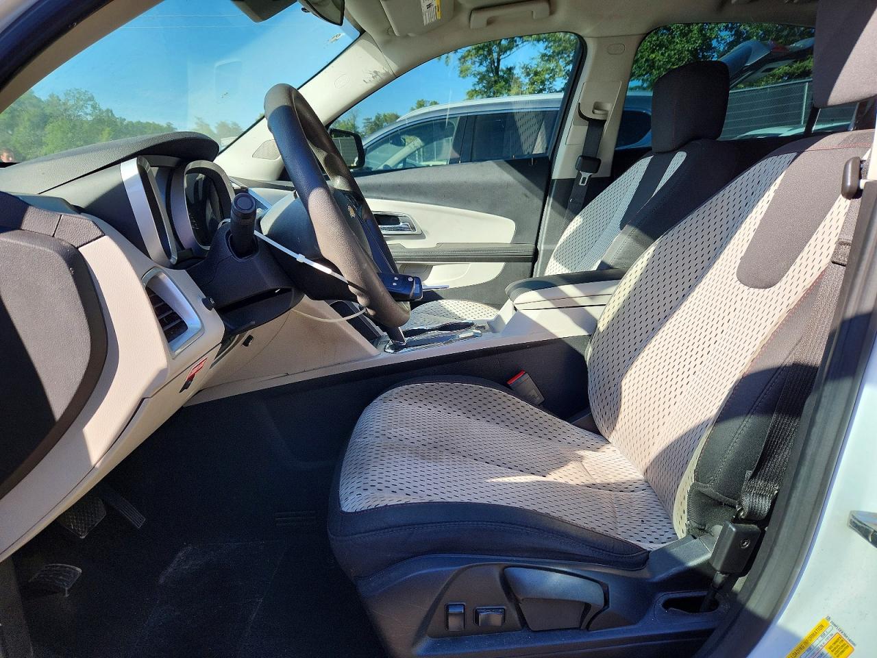 2013 Chevrolet Equinox Ls White vin: 2GNFLCEK7D6142590