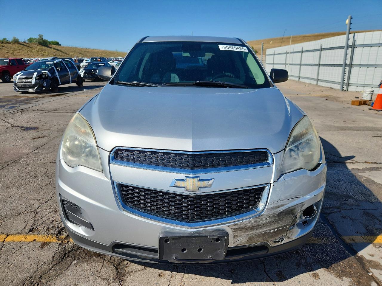 2013 Chevrolet Equinox Ls Серебряный vin: 2GNFLCEK7D6229244