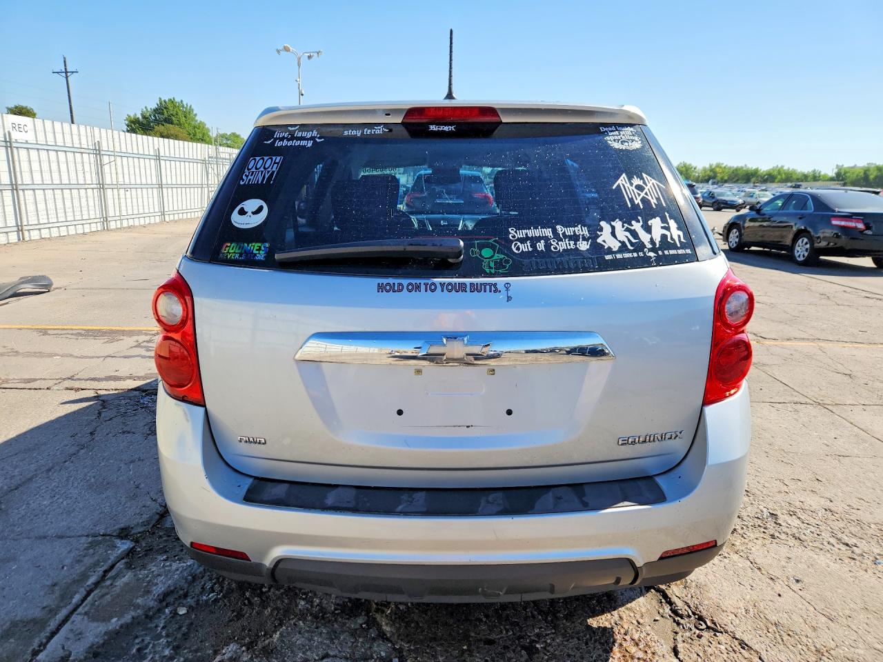 2013 Chevrolet Equinox Ls Серебряный vin: 2GNFLCEK7D6229244