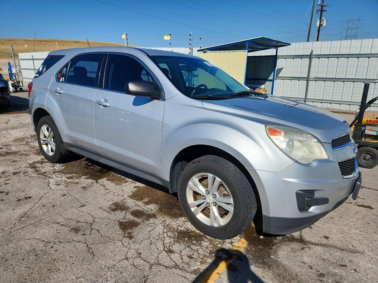 2013 Chevrolet Equinox Ls Серебряный vin: 2GNFLCEK7D6229244