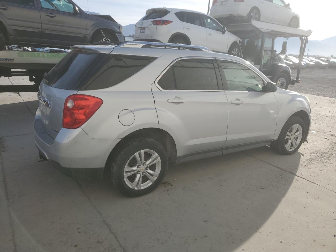 2012 Chevrolet Equinox Ls Silver vin: 2GNFLCEK8C6139289