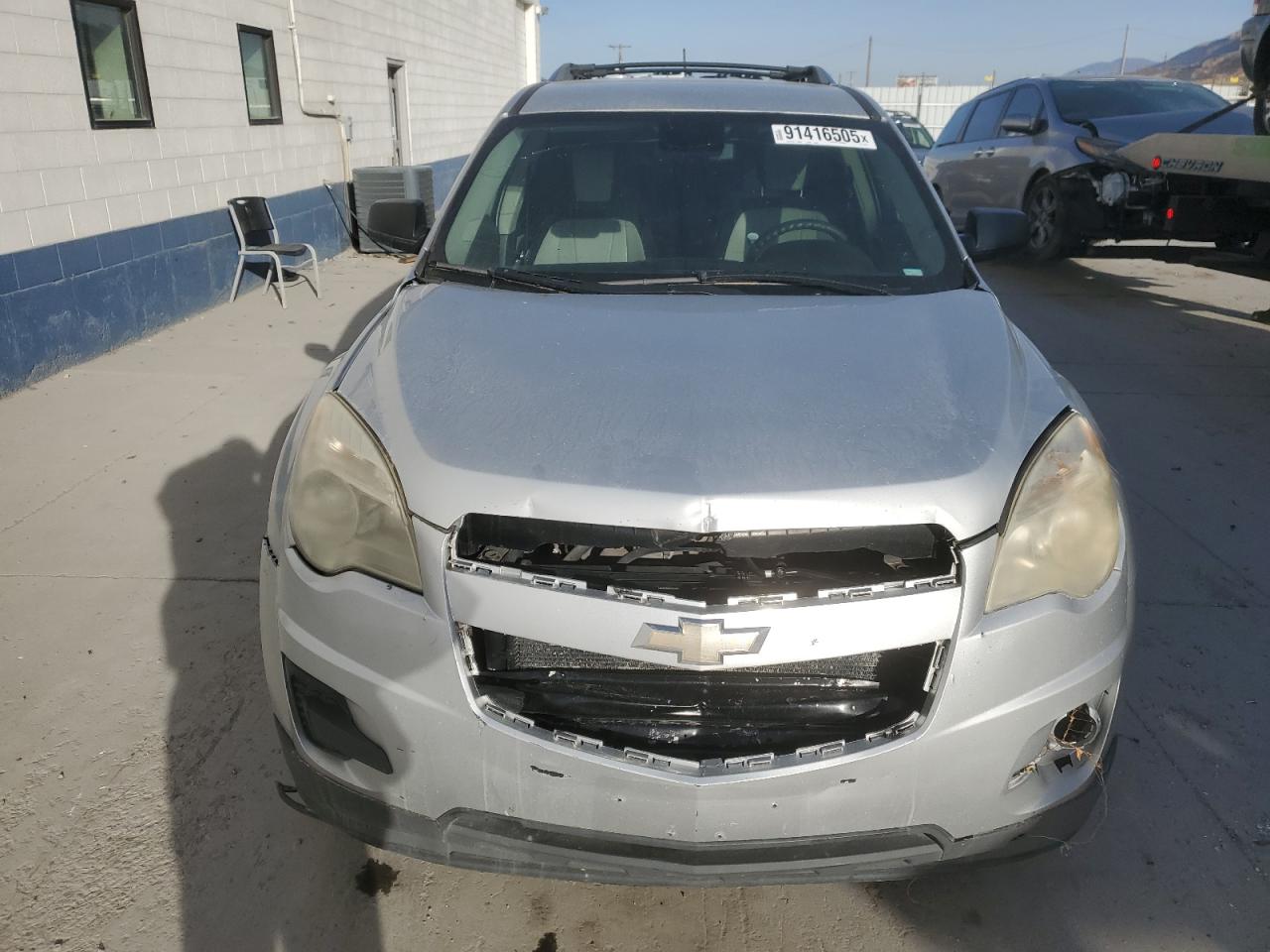 2012 Chevrolet Equinox Ls Silver vin: 2GNFLCEK8C6139289
