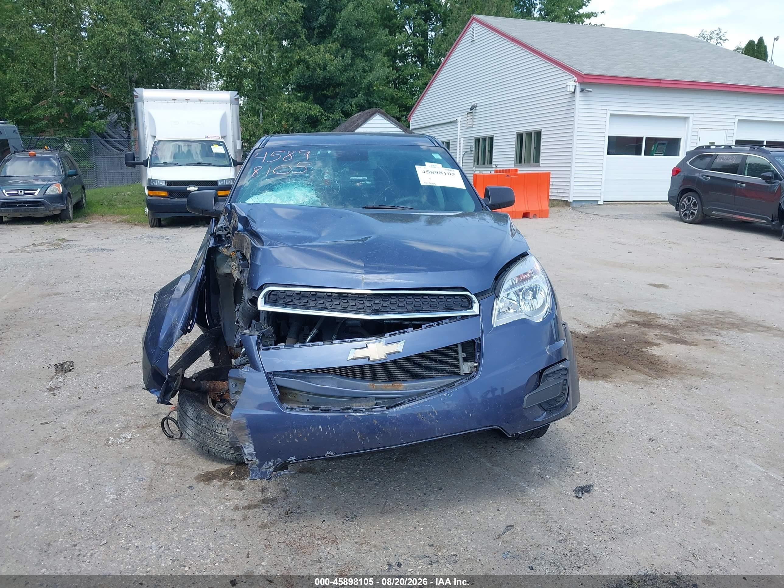 2013 Chevrolet Equinox Ls Синий vin: 2GNFLCEK8D6299335