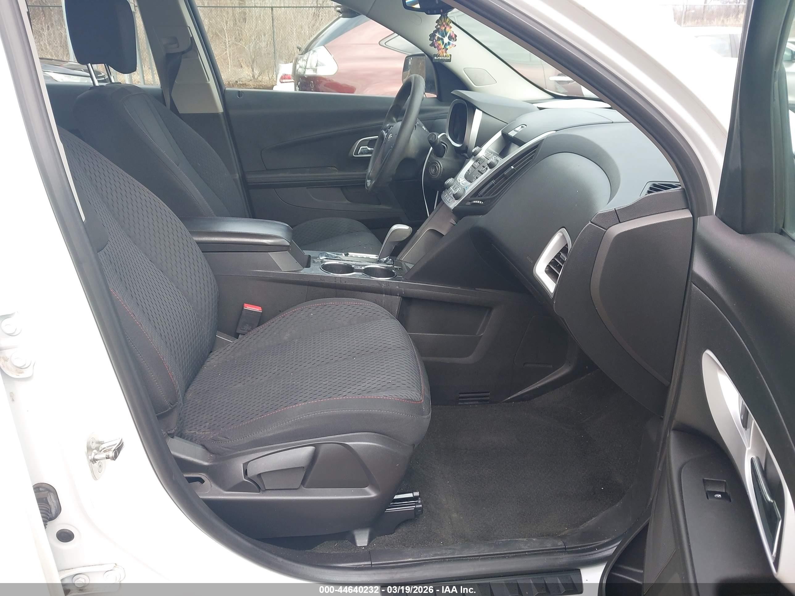 2013 Chevrolet Equinox Ls White vin: 2GNFLCEK9D6160024