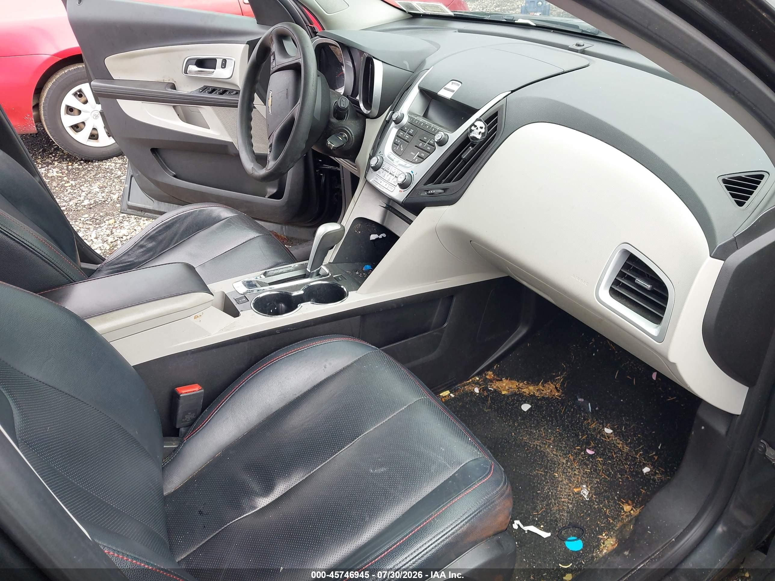 2013 Chevrolet Equinox Ls Gray vin: 2GNFLCEK9D6234963