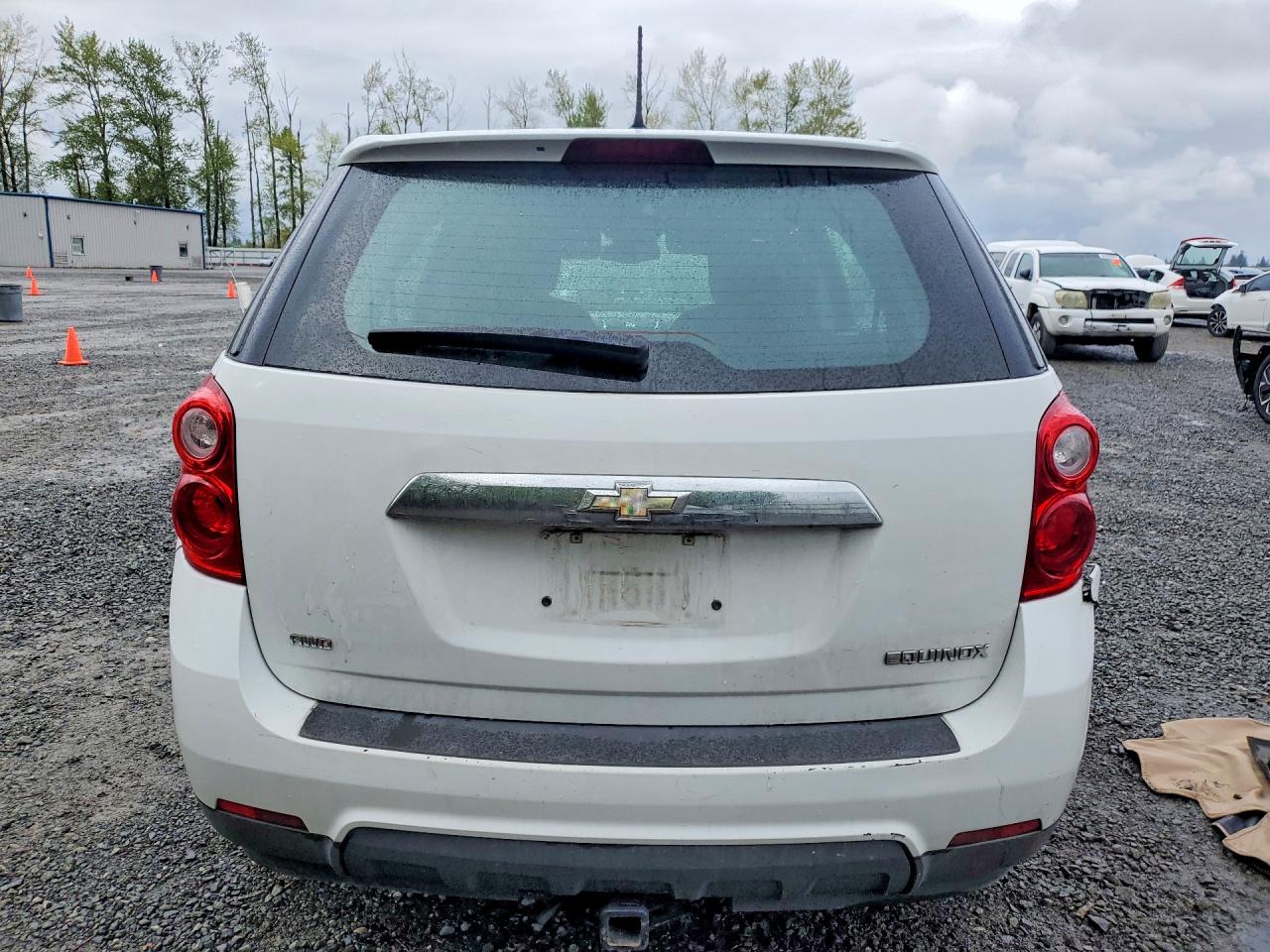 2013 Chevrolet Equinox Ls Белый vin: 2GNFLCEK9D6281202