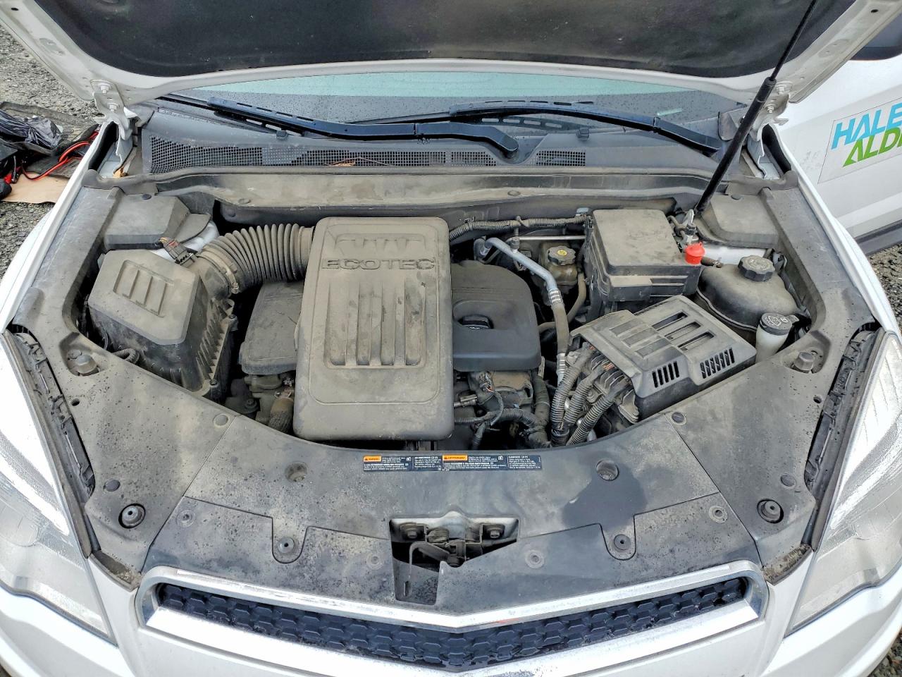 2013 Chevrolet Equinox Ls Белый vin: 2GNFLCEK9D6281202