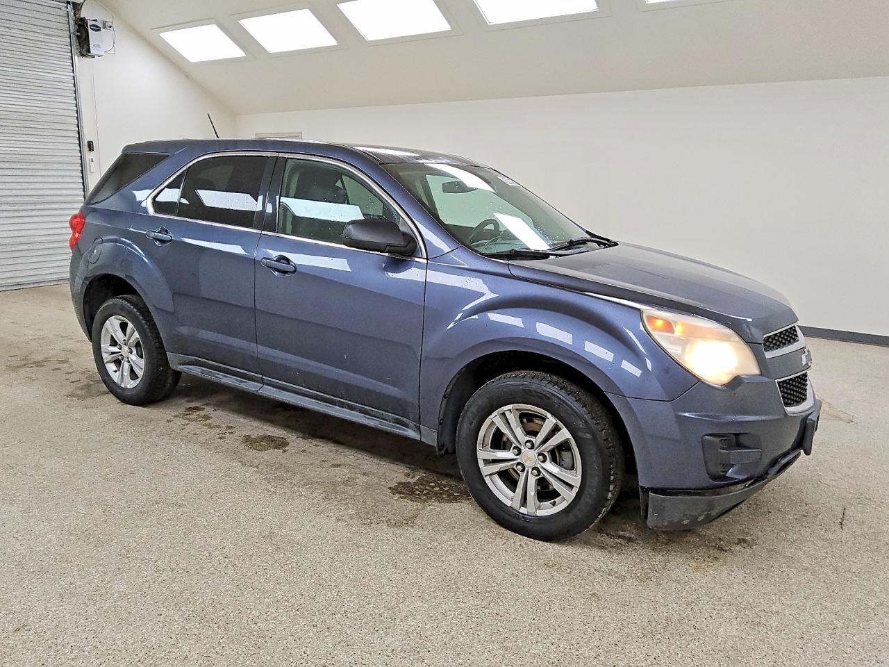 2013 Chevrolet Equinox Ls Blue vin: 2GNFLCEK9D6309757