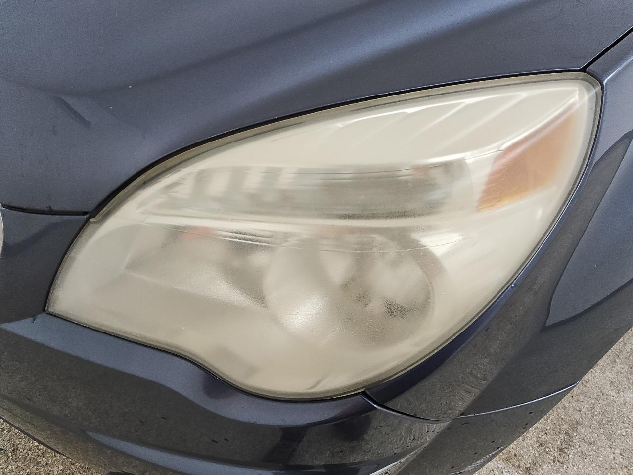 2013 Chevrolet Equinox Ls Blue vin: 2GNFLCEK9D6309757 Damage: Left Head Lamp, Faded, Acceptable