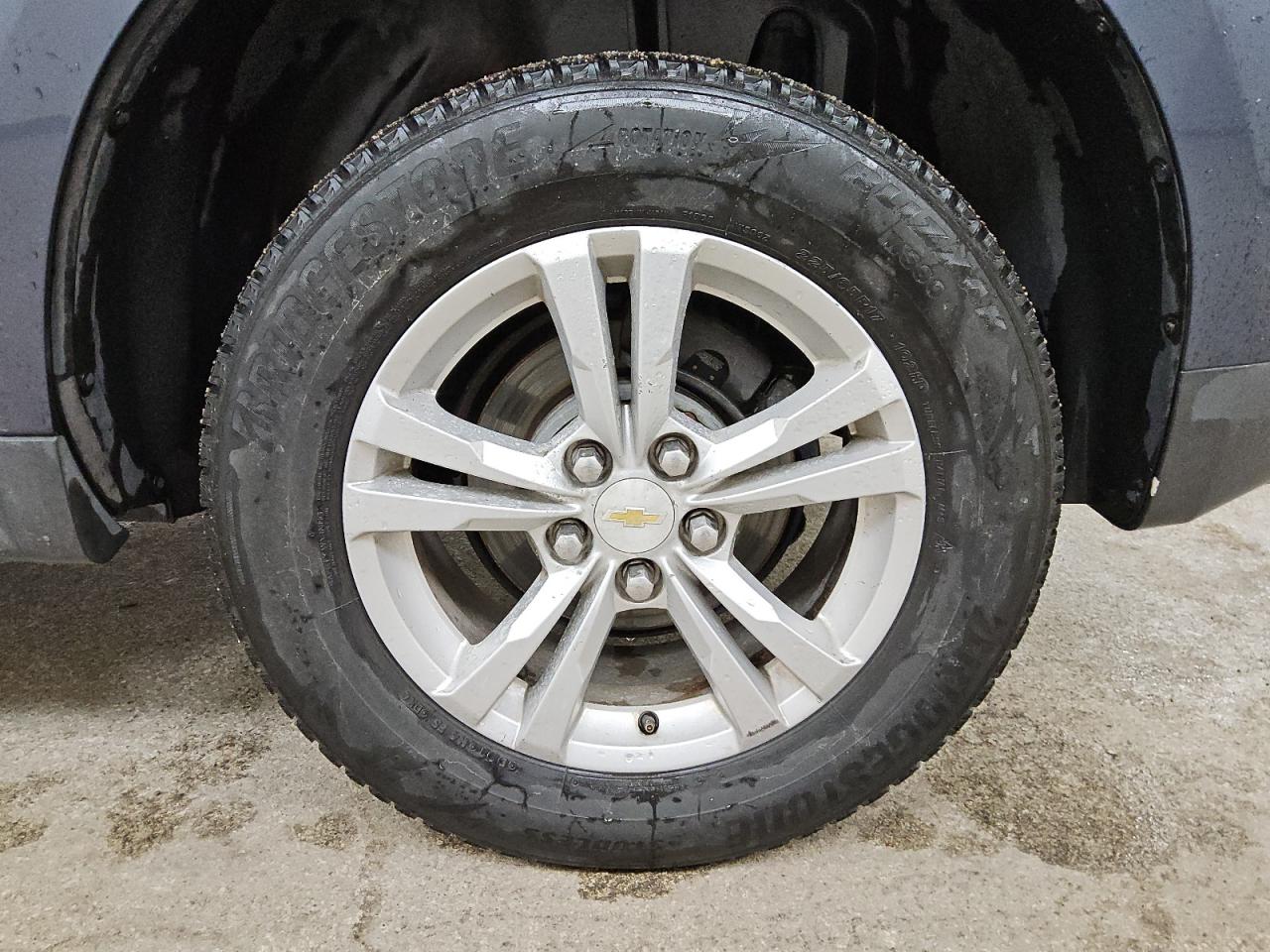 2013 Chevrolet Equinox Ls Blue vin: 2GNFLCEK9D6309757 Damage: Left Rear Wheel, Curb Rash, 1 To 2 Inches