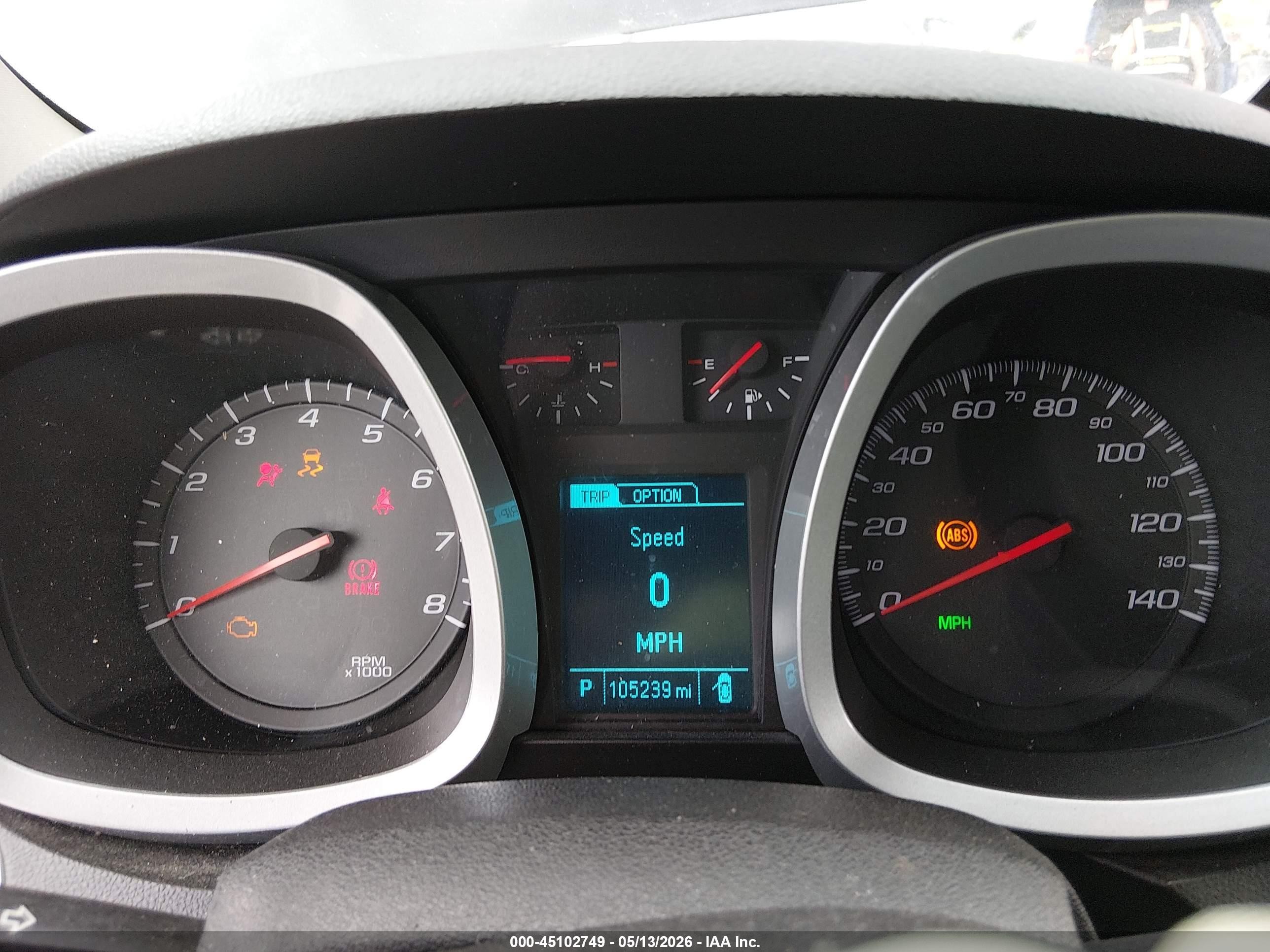2013 Chevrolet Equinox Ls Black vin: 2GNFLCEKXD6171825